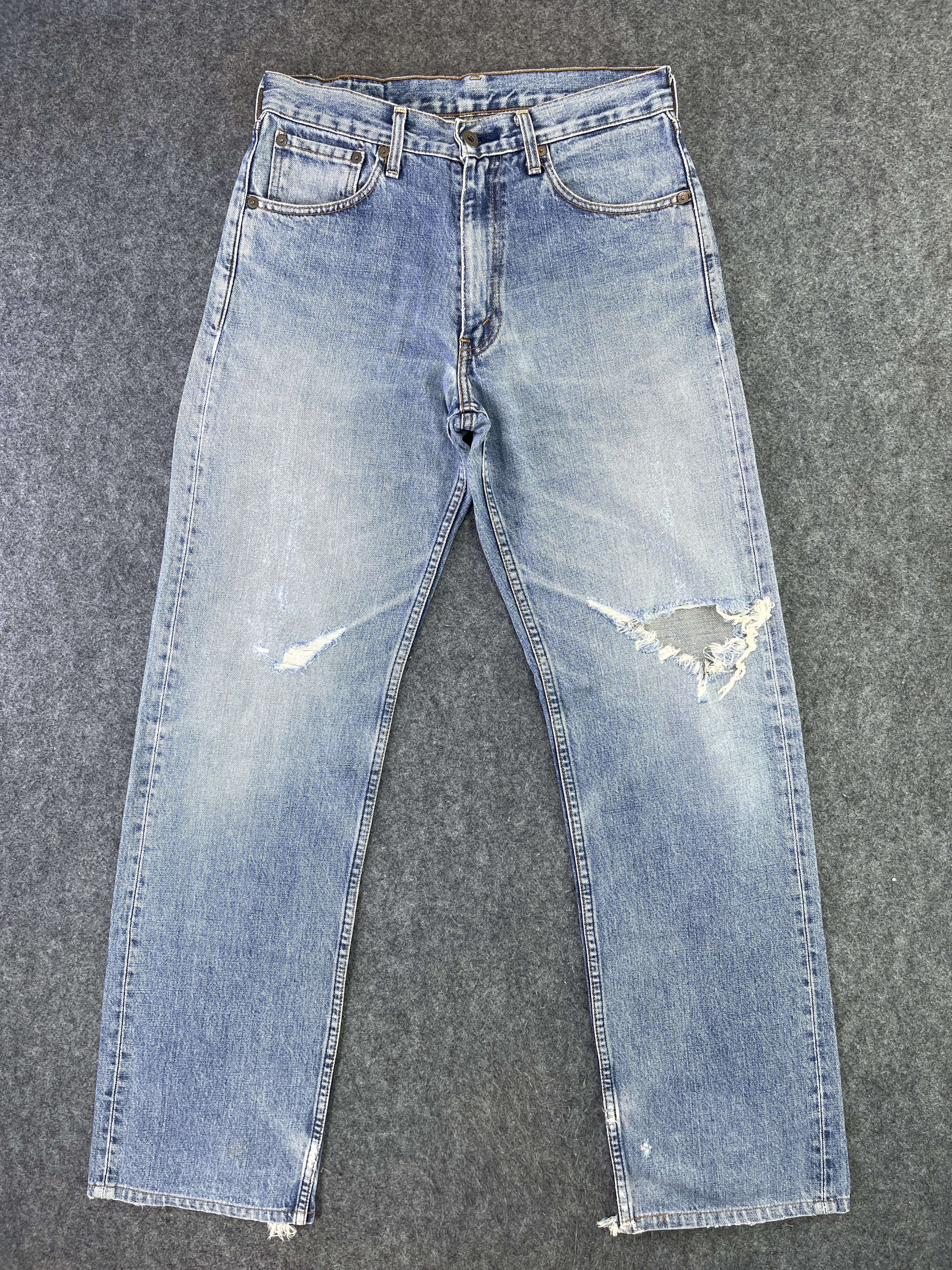 Levi's Vintage Levis 503 Distressed Jeans - J906 Size US 30 / EU 46 - 1 Thumbnail
