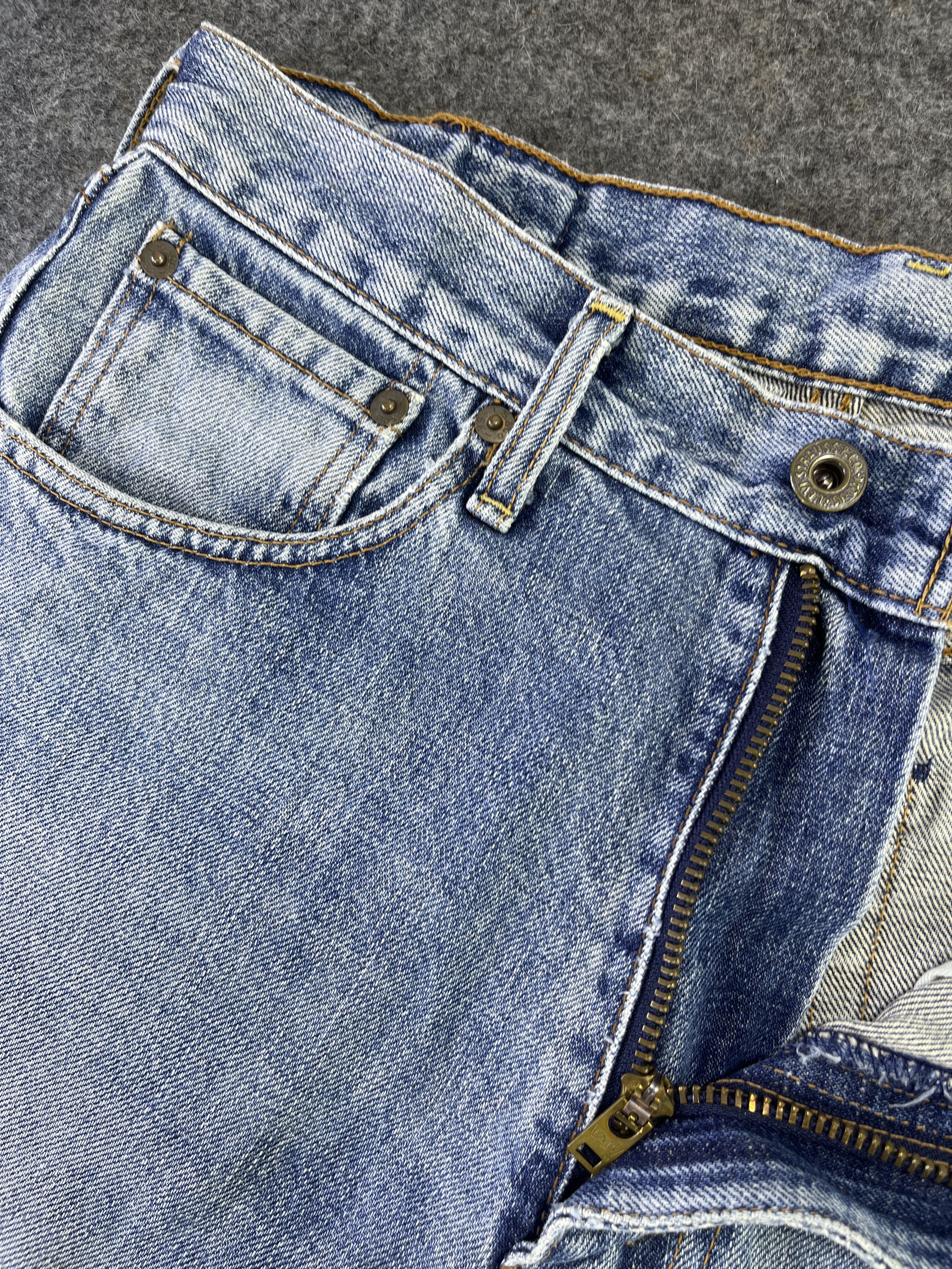 Levi's Vintage Levis 503 Distressed Jeans - J906 Size US 30 / EU 46 - 5 Thumbnail