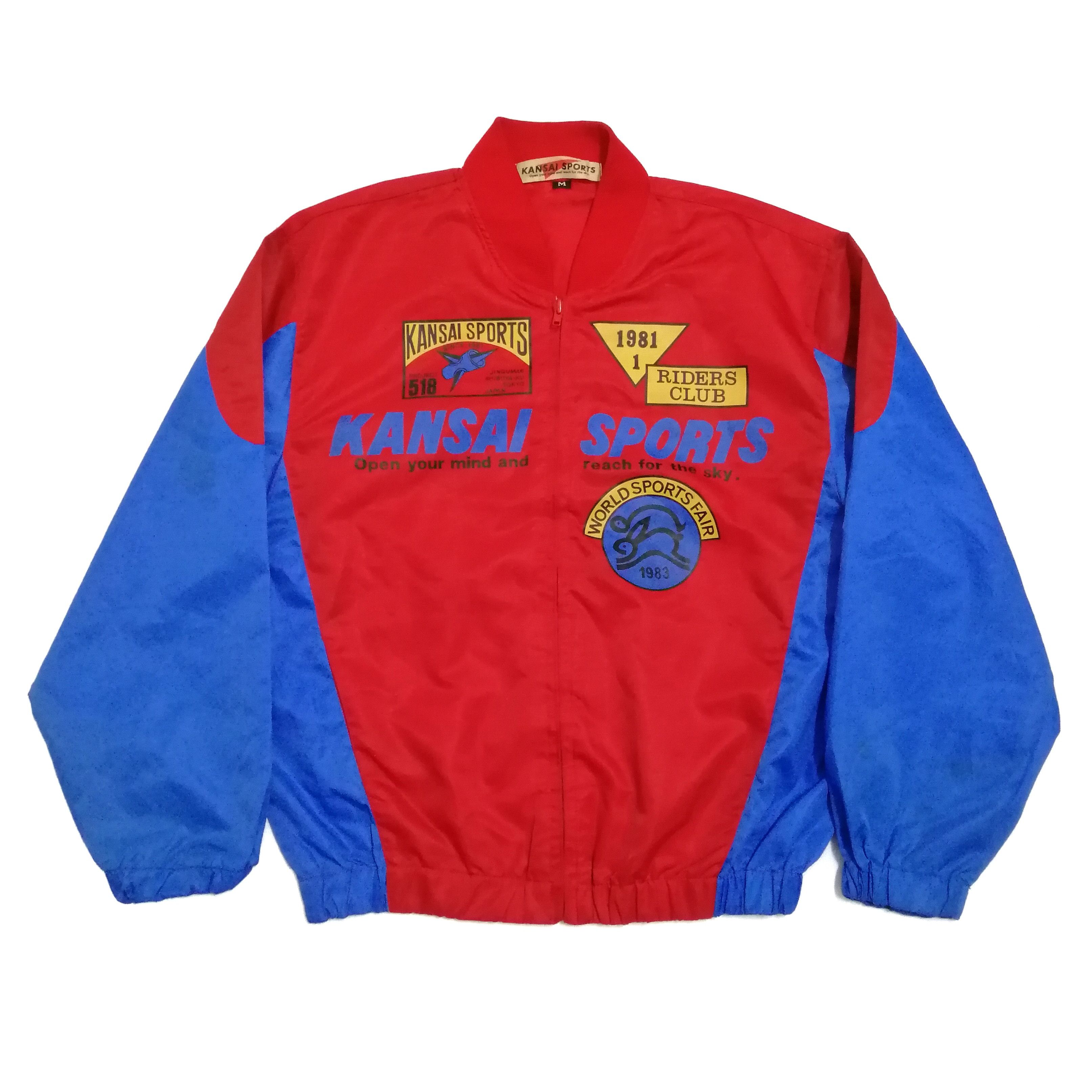 Kansai Yamamoto 💥Archive Vintage Kansai Sports riders club sweater RARE Size US M / EU 48-50 / 2 - 1 Thumbnail
