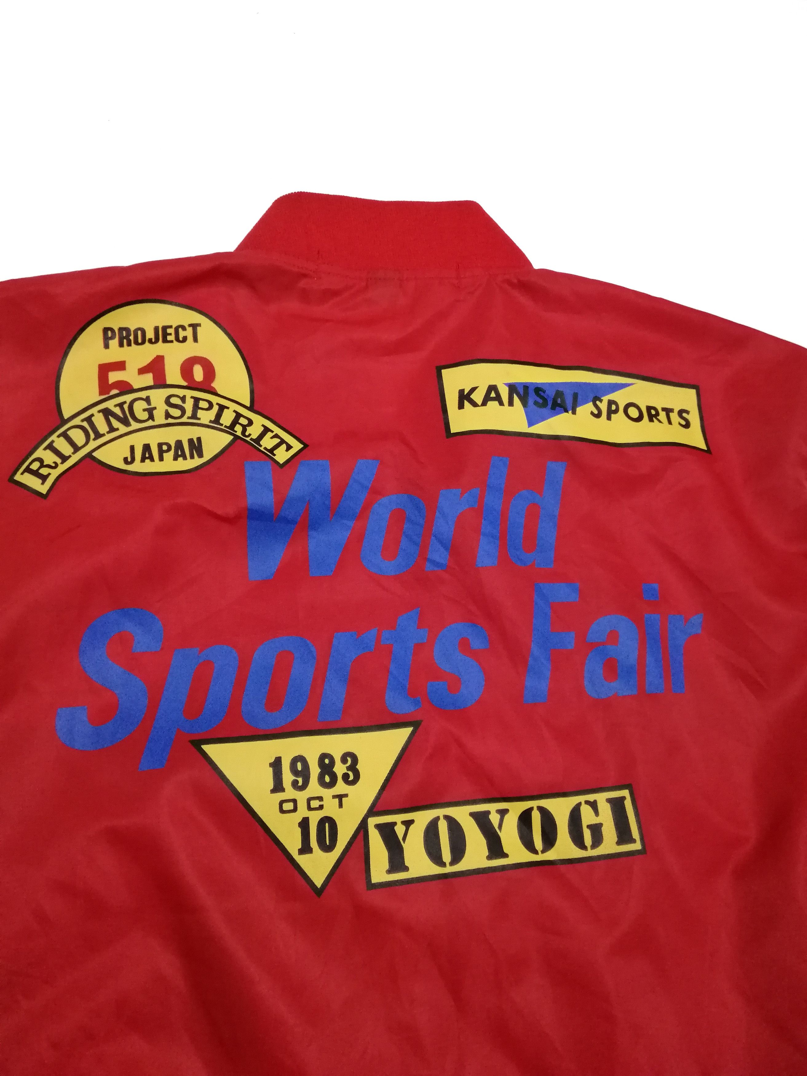 Kansai Yamamoto 💥Archive Vintage Kansai Sports riders club sweater RARE Size US M / EU 48-50 / 2 - 4 Thumbnail