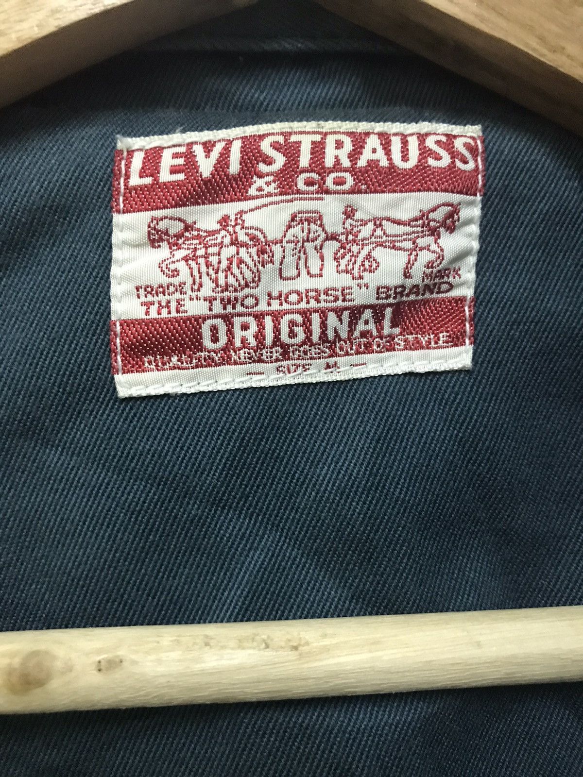 Levi's × Vintage Vintage Levis Strauss Button Jacket Blazer Coat Size US M / EU 48-50 / 2 - 10 Thumbnail