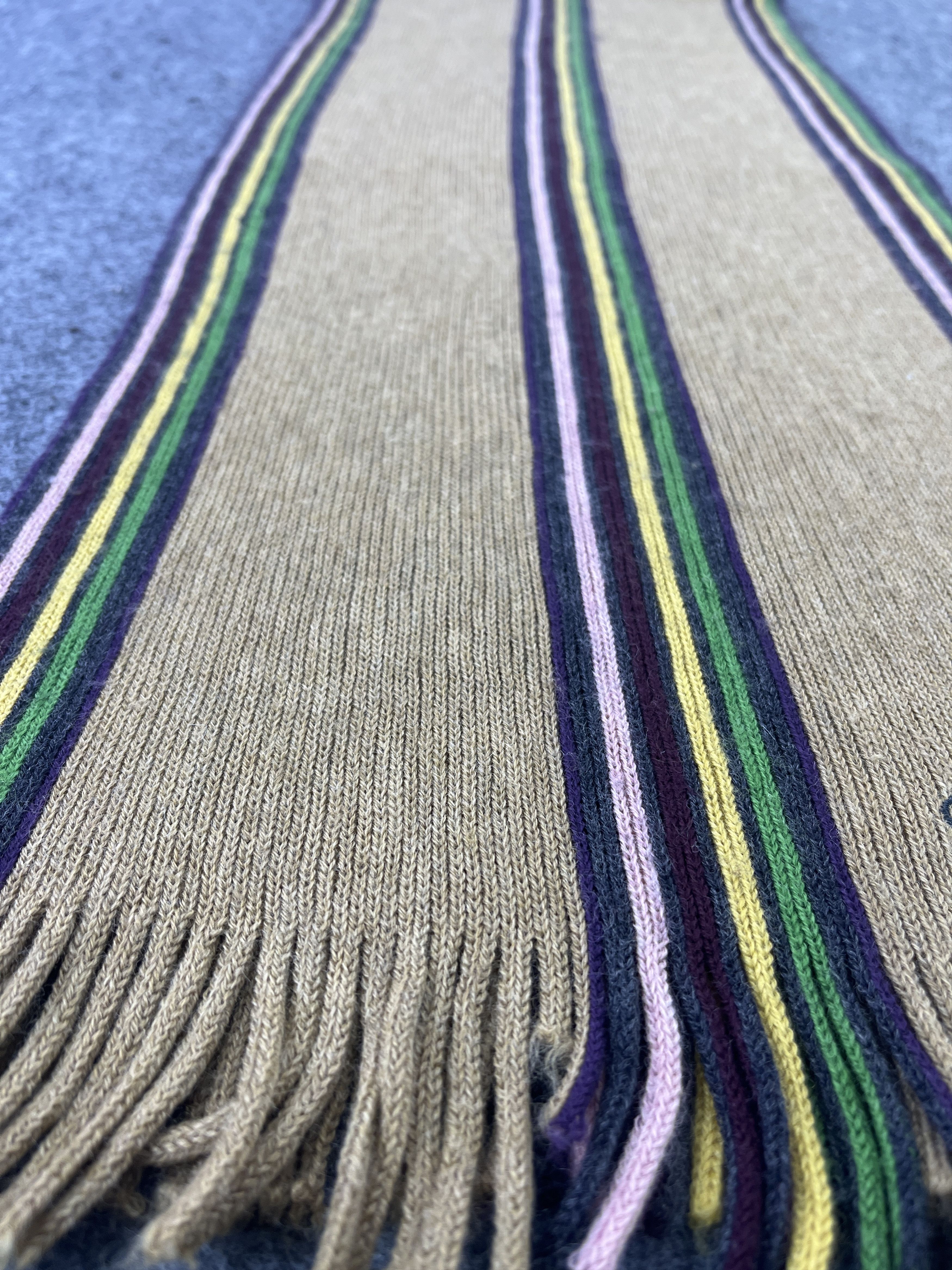 Paul Smith × Vintage Paul Smith Scarf Muffler Neckwear - T370 Size ONE SIZE - 6 Thumbnail