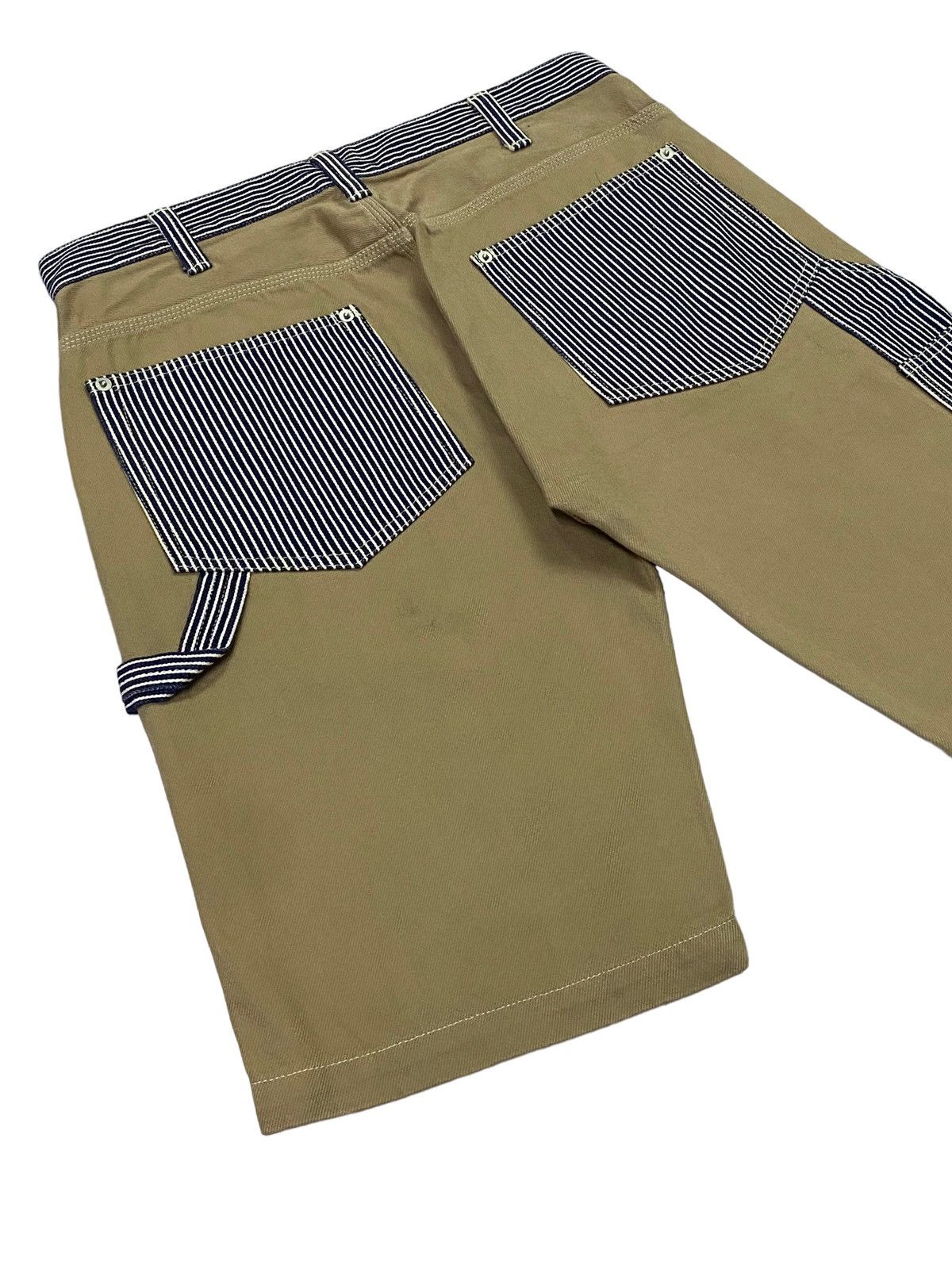 KOJIMA GENES Kojima Genes Hickory Tow Colour Denim Shorts Pants Size US 33 - 17 Thumbnail