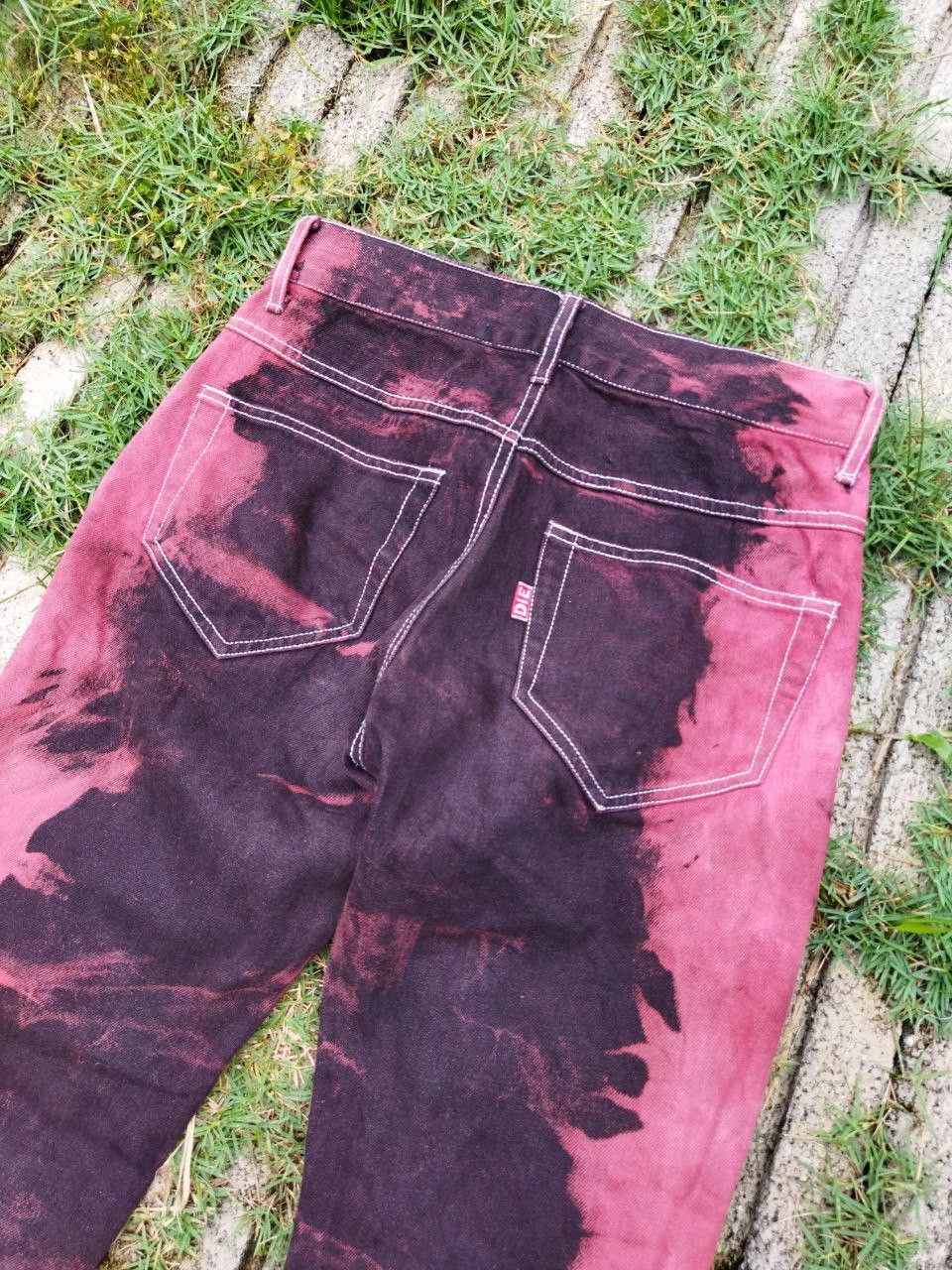 If Six Was Nine Vintage U.G.T HN+Die Japan Bleach Tie Dye Bootcut Jeans Size US 29 - 9 Thumbnail