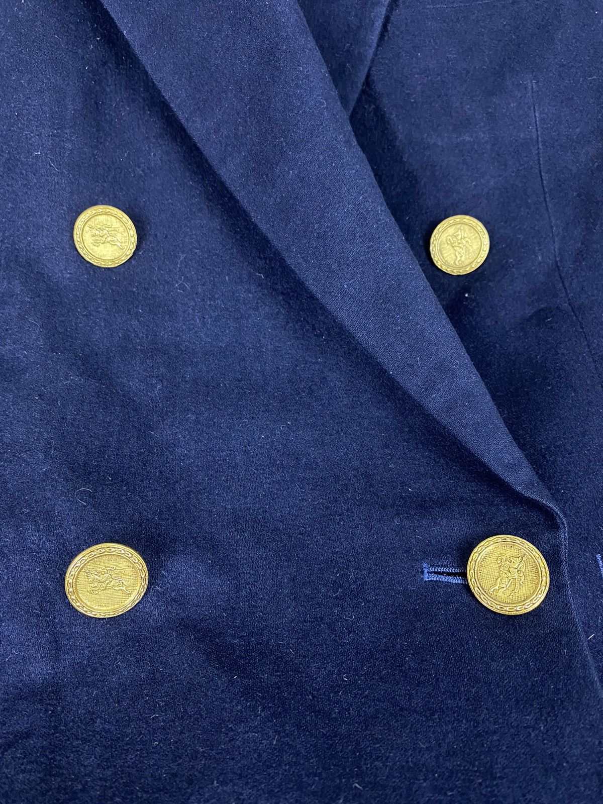 Burberry 🔥 VINTAGE BURBERRYS COAT GOLD BUTTON STYLE Size US L / EU 52-54 / 3 - 5 Thumbnail