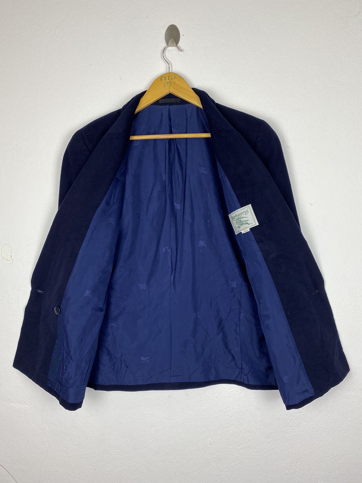 Burberry 🔥 VINTAGE BURBERRYS COAT GOLD BUTTON STYLE Size US L / EU 52-54 / 3 - 6 Thumbnail