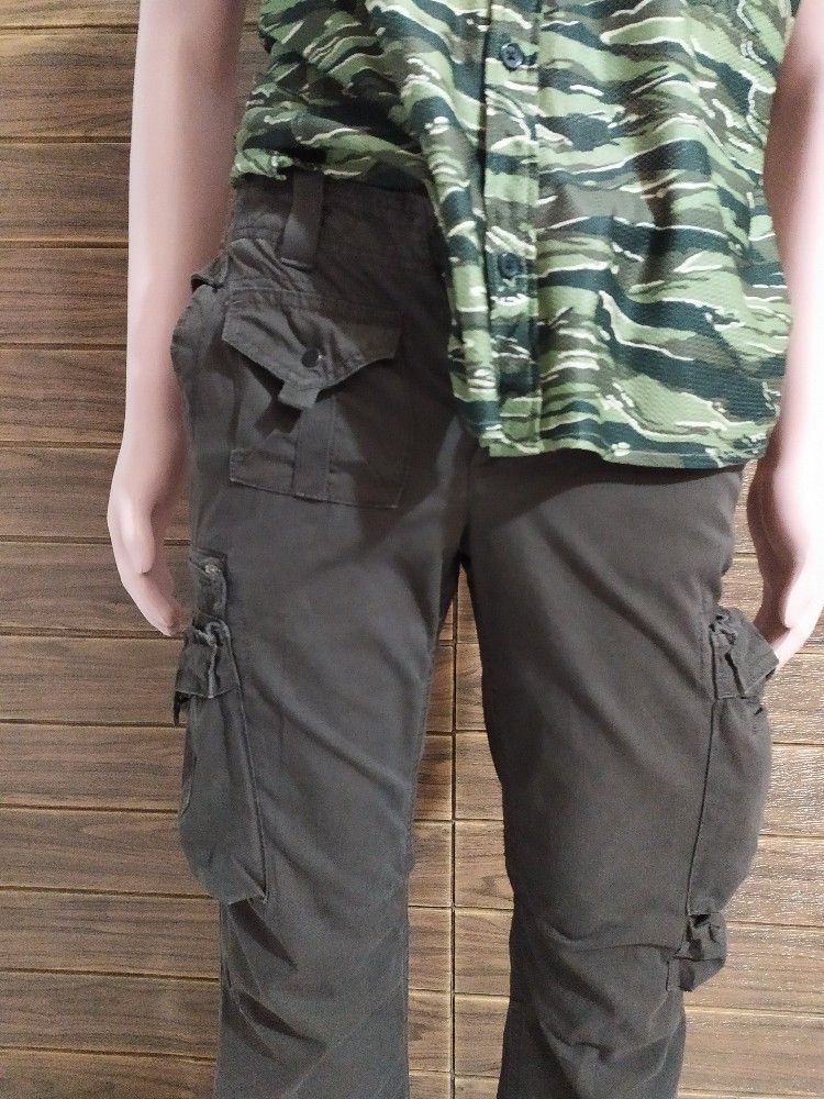 Gap 🔥Gap Cargo Multipocket Tactical Parachute Pants Size US 29 - 14 Thumbnail