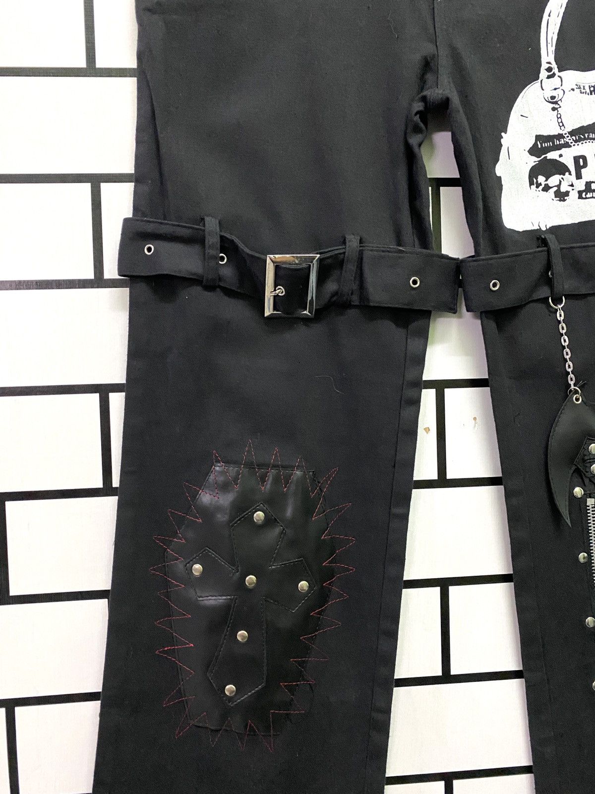 Japanese Brand × Seditionaries Japanese Brand K-STAR Bondage Punk Style Pants Size US 30 / EU 46 - 6 Thumbnail