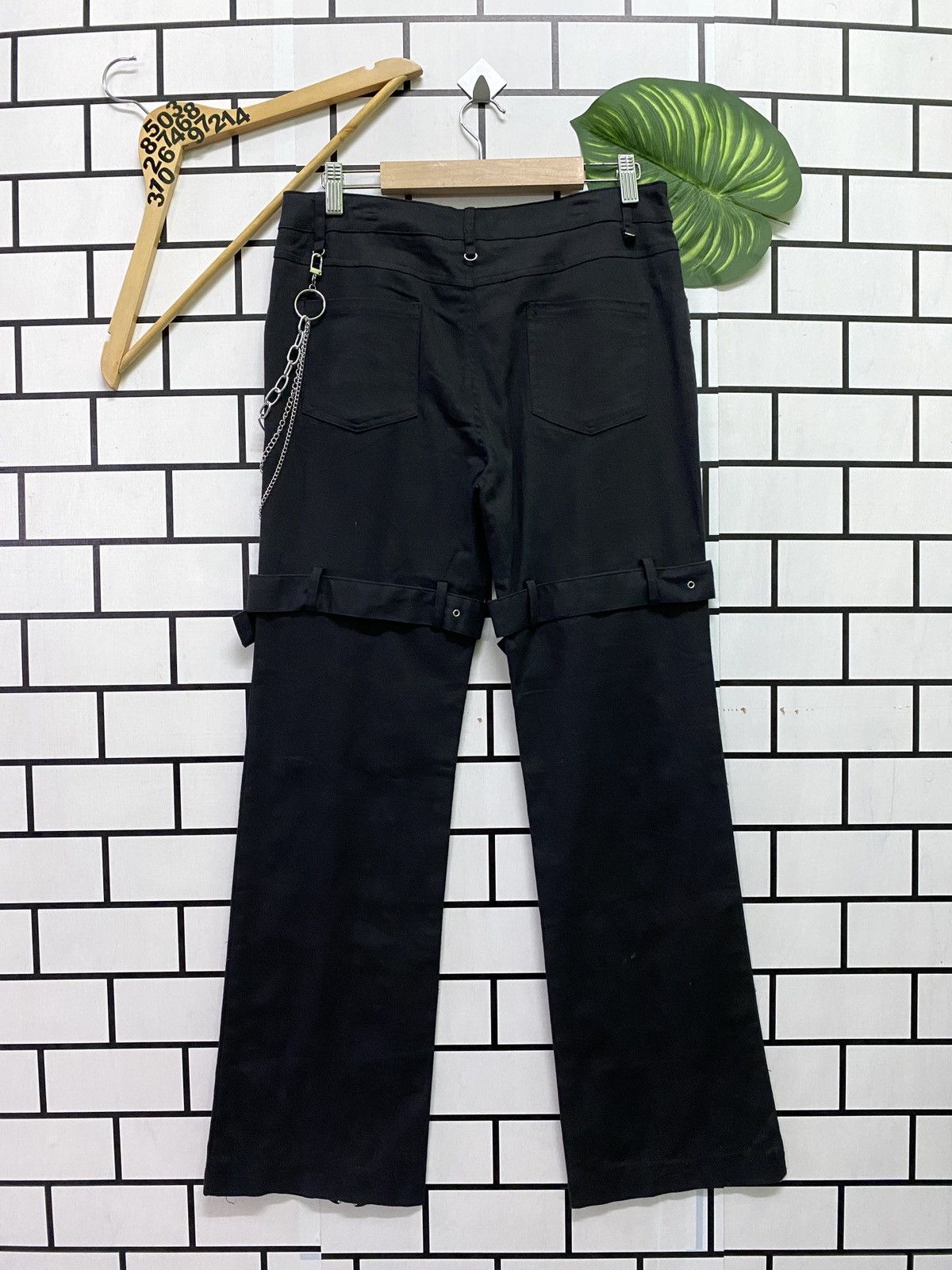 Japanese Brand × Seditionaries Japanese Brand K-STAR Bondage Punk Style Pants Size US 30 / EU 46 - 2 Thumbnail