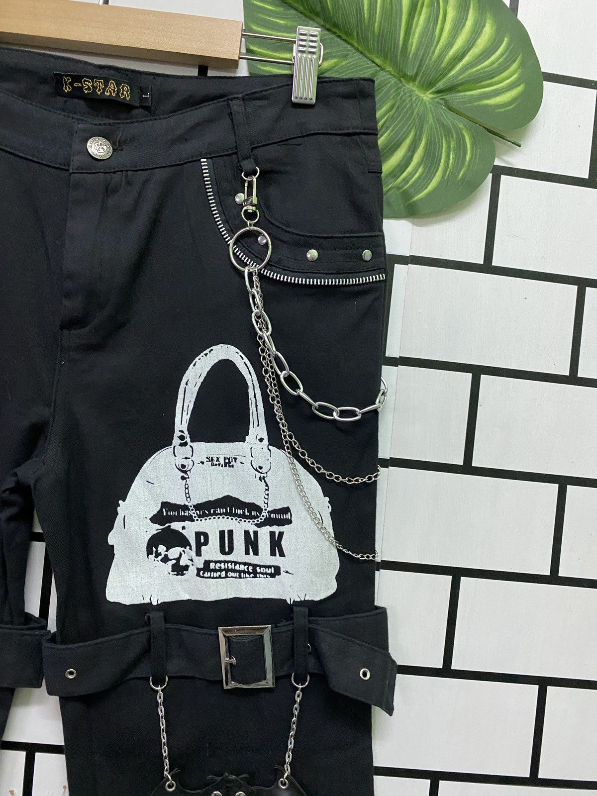 Japanese Brand × Seditionaries Japanese Brand K-STAR Bondage Punk Style Pants Size US 30 / EU 46 - 5 Thumbnail