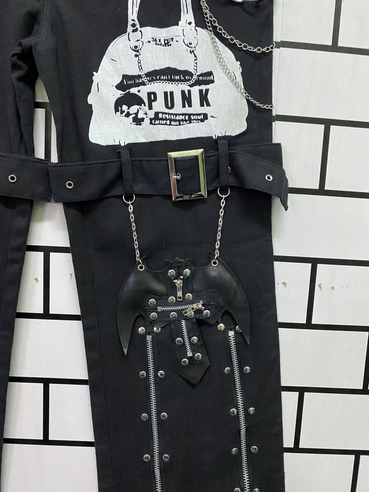 Japanese Brand × Seditionaries Japanese Brand K-STAR Bondage Punk Style Pants Size US 30 / EU 46 - 8 Thumbnail