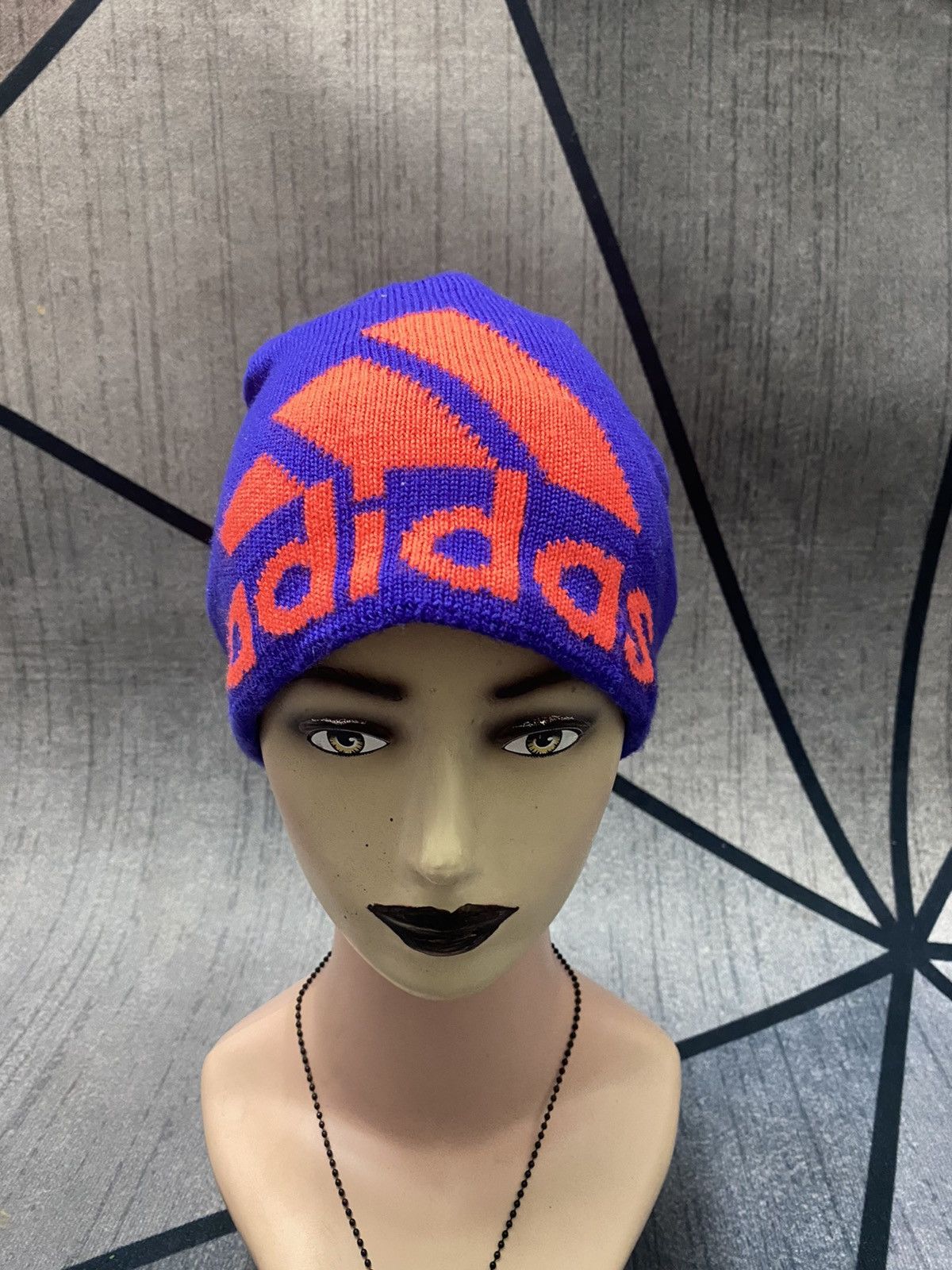 Adidas Adidas Big Logo Beanie Hat Size ONE SIZE - 1 Thumbnail