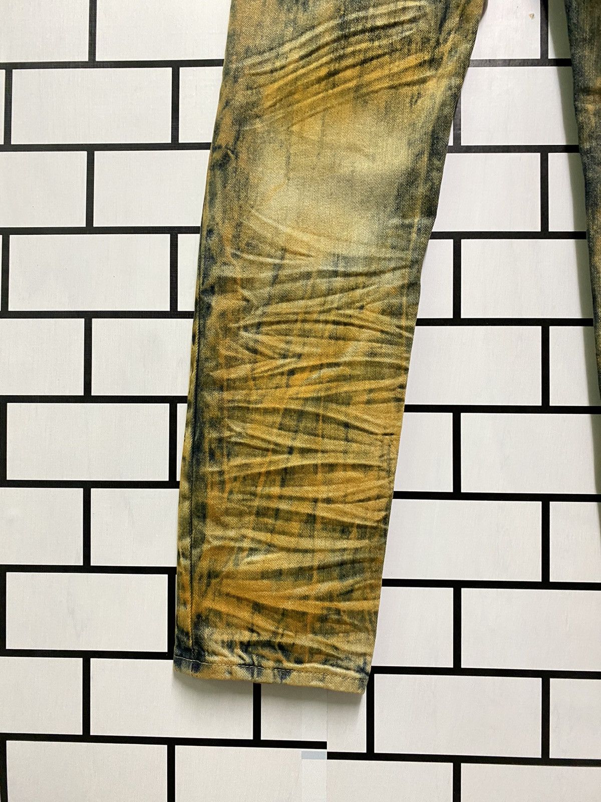 Designer Rusty🔥GS-115 Distressed Splash Painter Denim Size US 34 / EU 50 - 14 Thumbnail