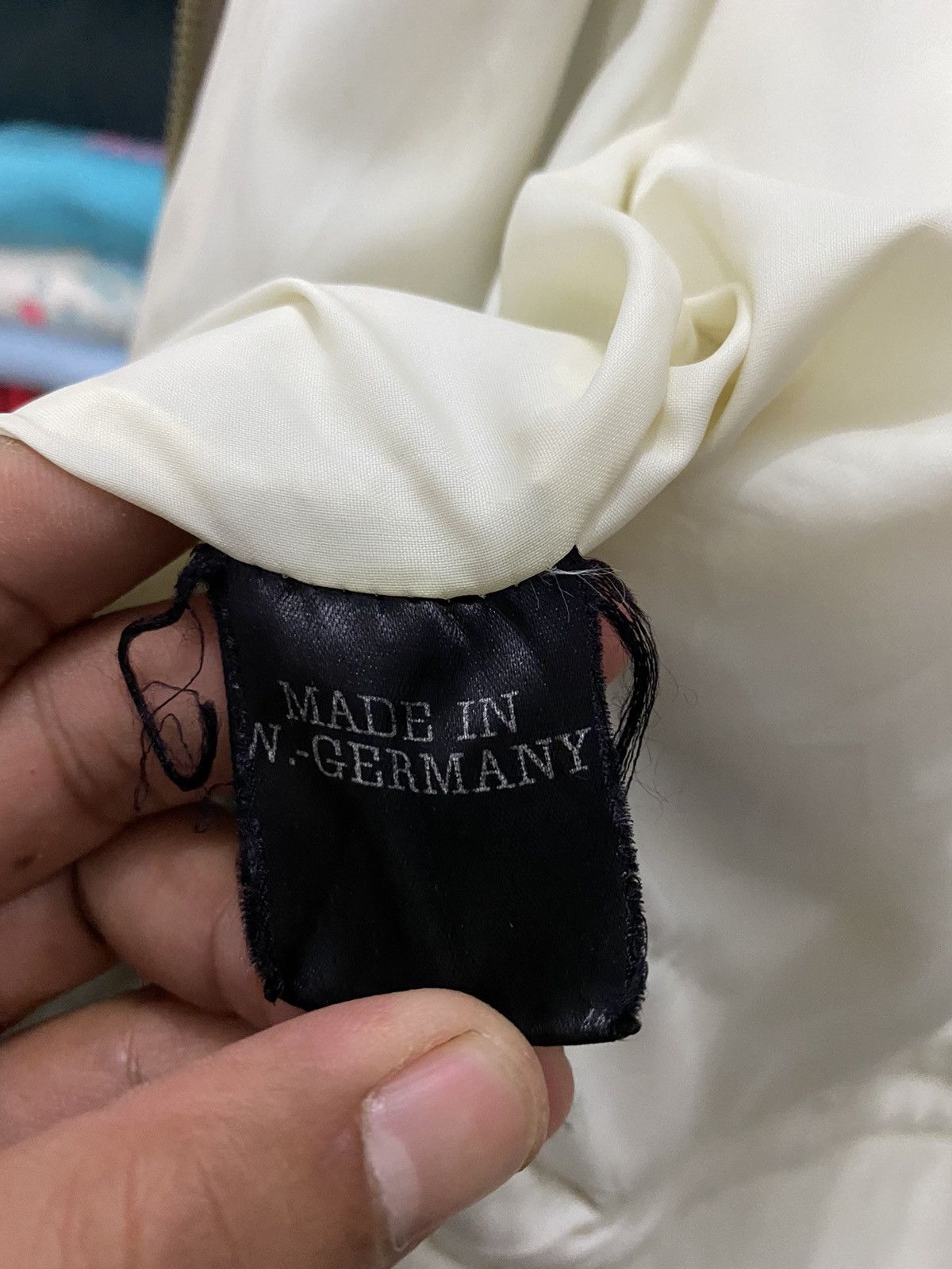 Designer Velmeline Made Germany quilted Jacket Size US L / EU 52-54 / 3 - 14 Thumbnail