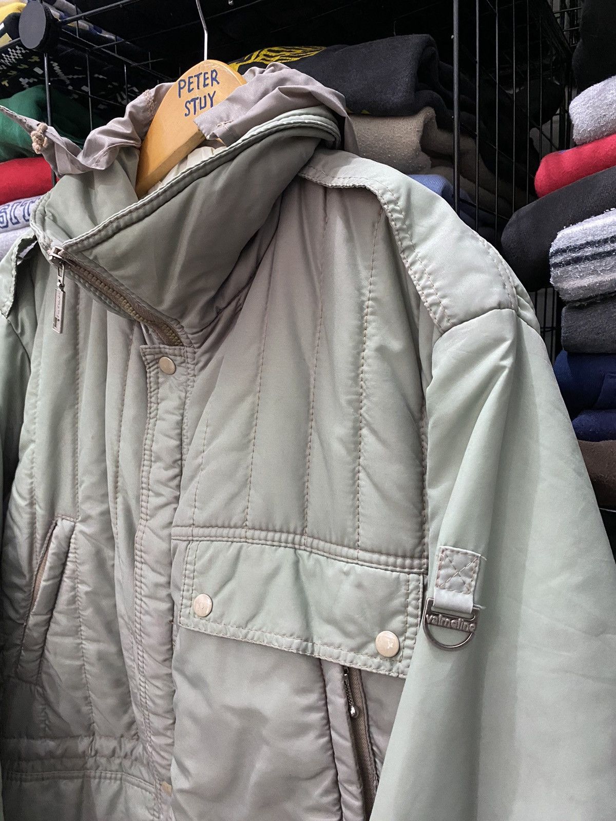 Designer Velmeline Made Germany quilted Jacket Size US L / EU 52-54 / 3 - 8 Thumbnail