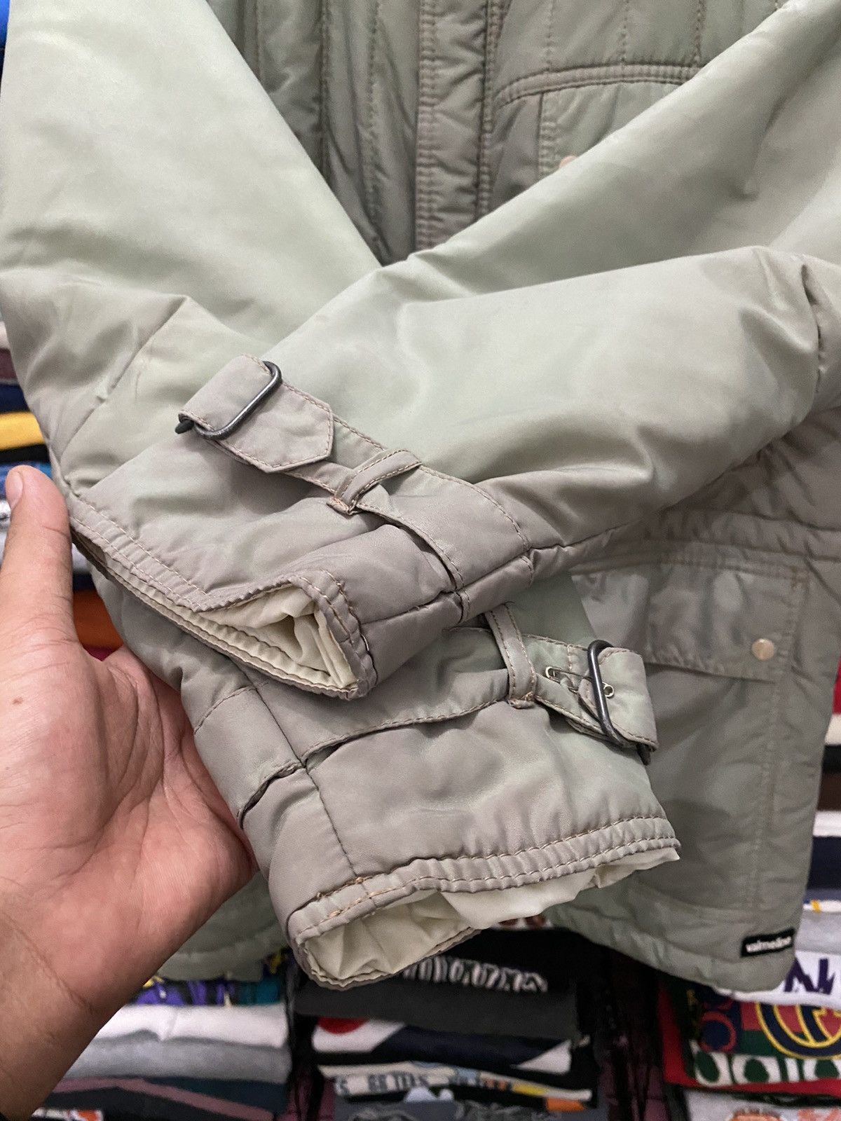 Designer Velmeline Made Germany quilted Jacket Size US L / EU 52-54 / 3 - 10 Thumbnail