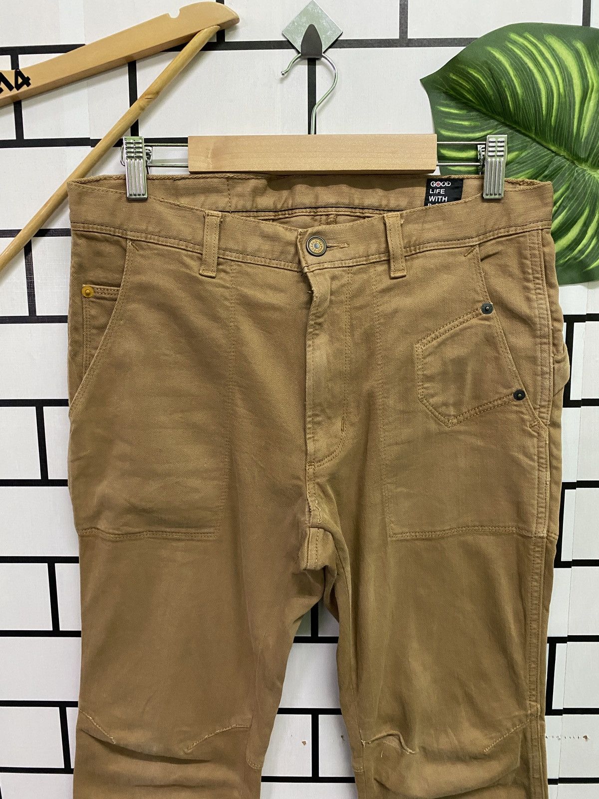 Japanese Brand × Vintage Japanese BOBSON Nice Design Distressed Pants Size US 30 / EU 46 - 3 Thumbnail