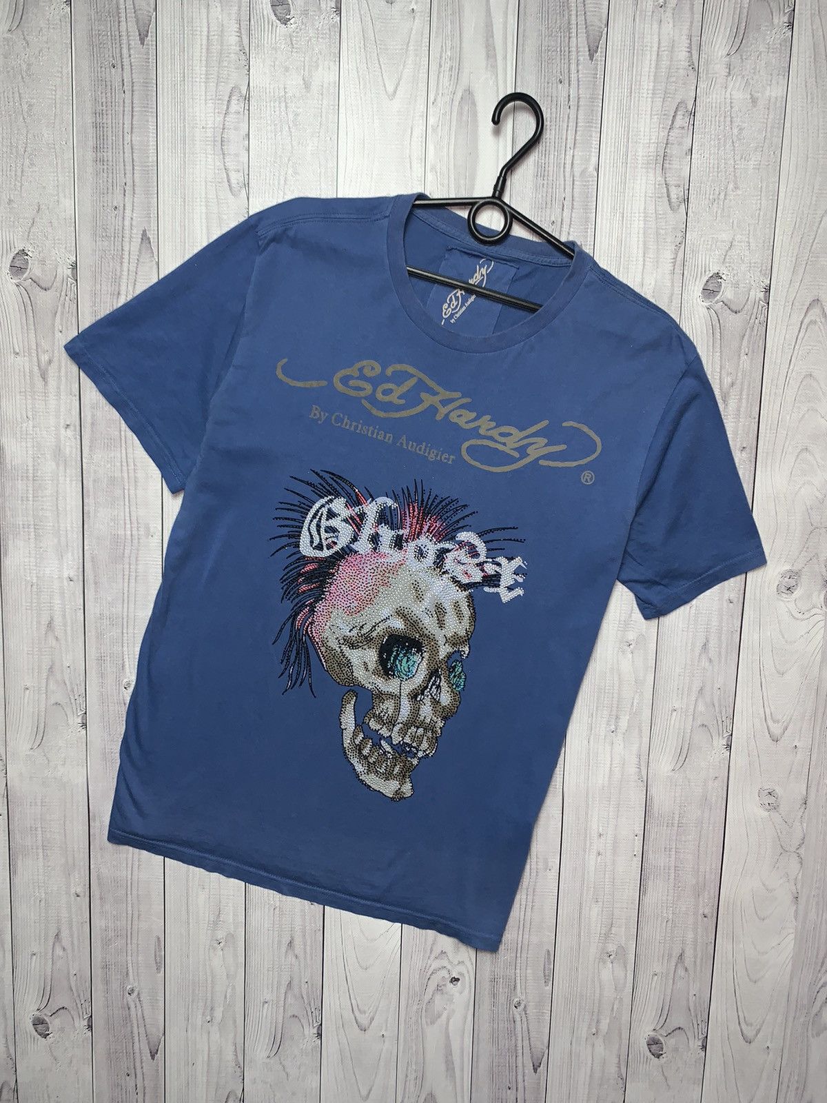 Ed Hardy × Vintage Ed Hardy Tee by Cristian audigier Size US M / EU 48-50 / 2 - 1 Thumbnail