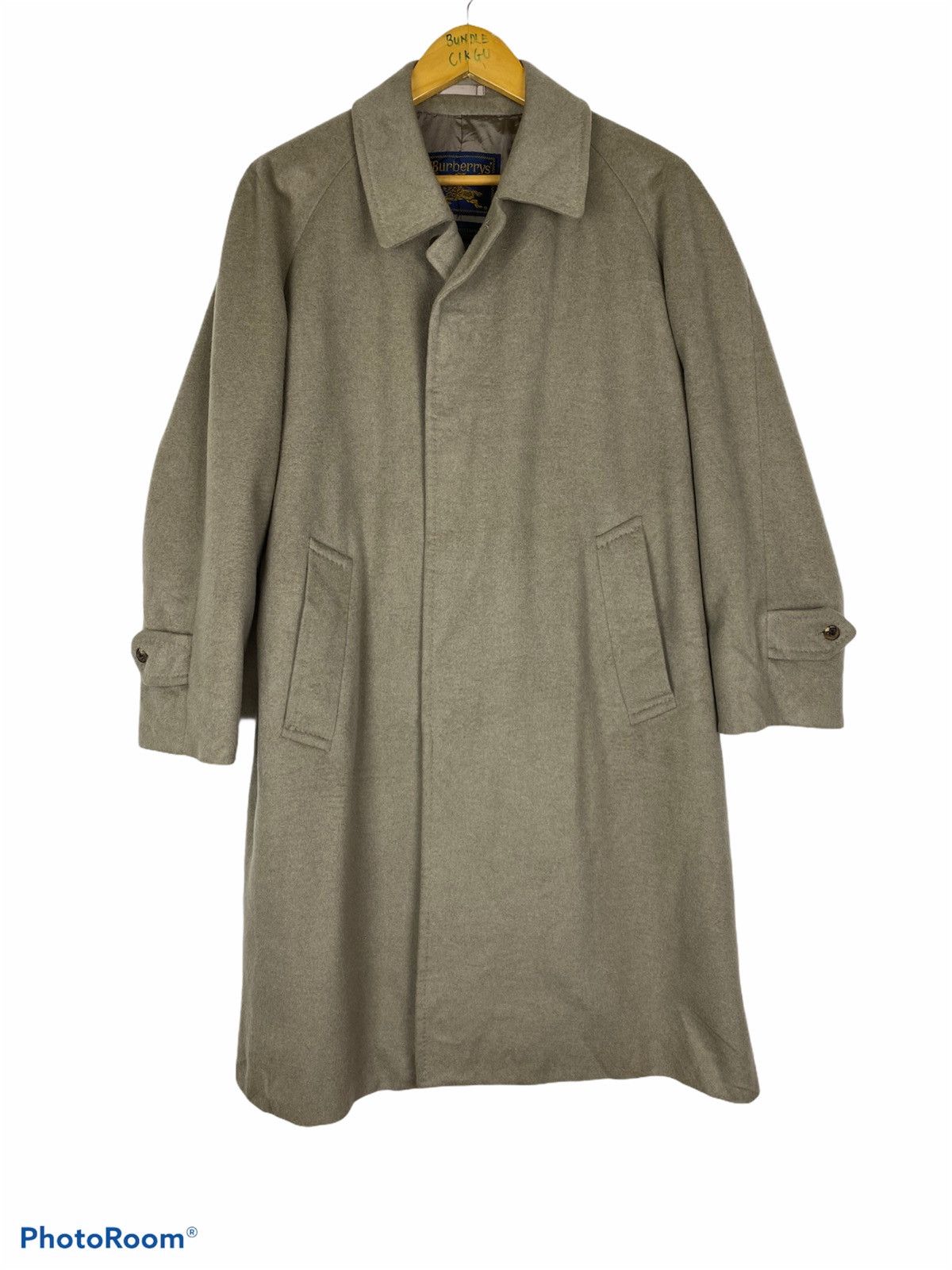 VINTAGE BURBERRYS LONG COAT- LARGE SIZE