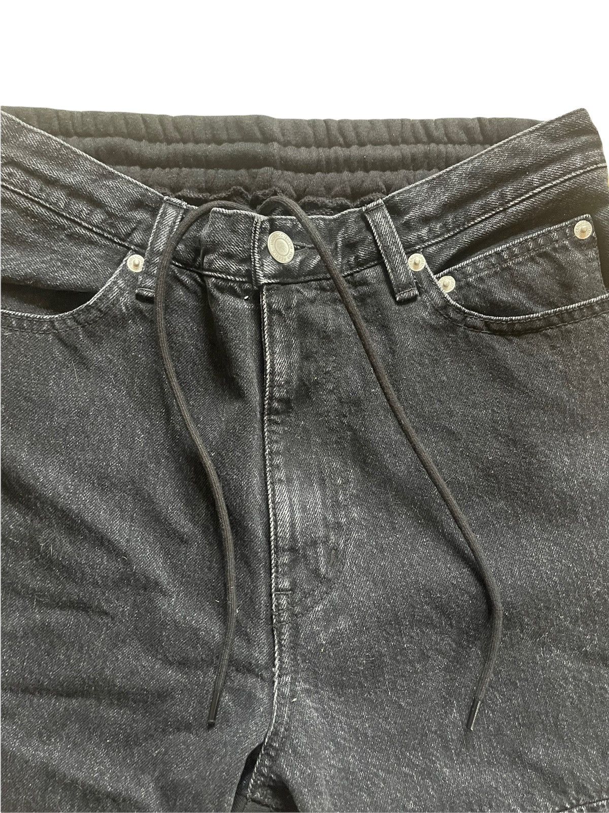 Undercover Undercoverism 2022 SS Docking Denim and Sweat hybrid pants Size US 33 - 6 Thumbnail