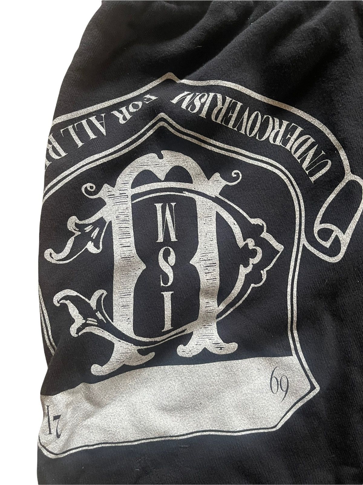Undercover Undercoverism 2022 SS Docking Denim and Sweat hybrid pants Size US 33 - 5 Thumbnail