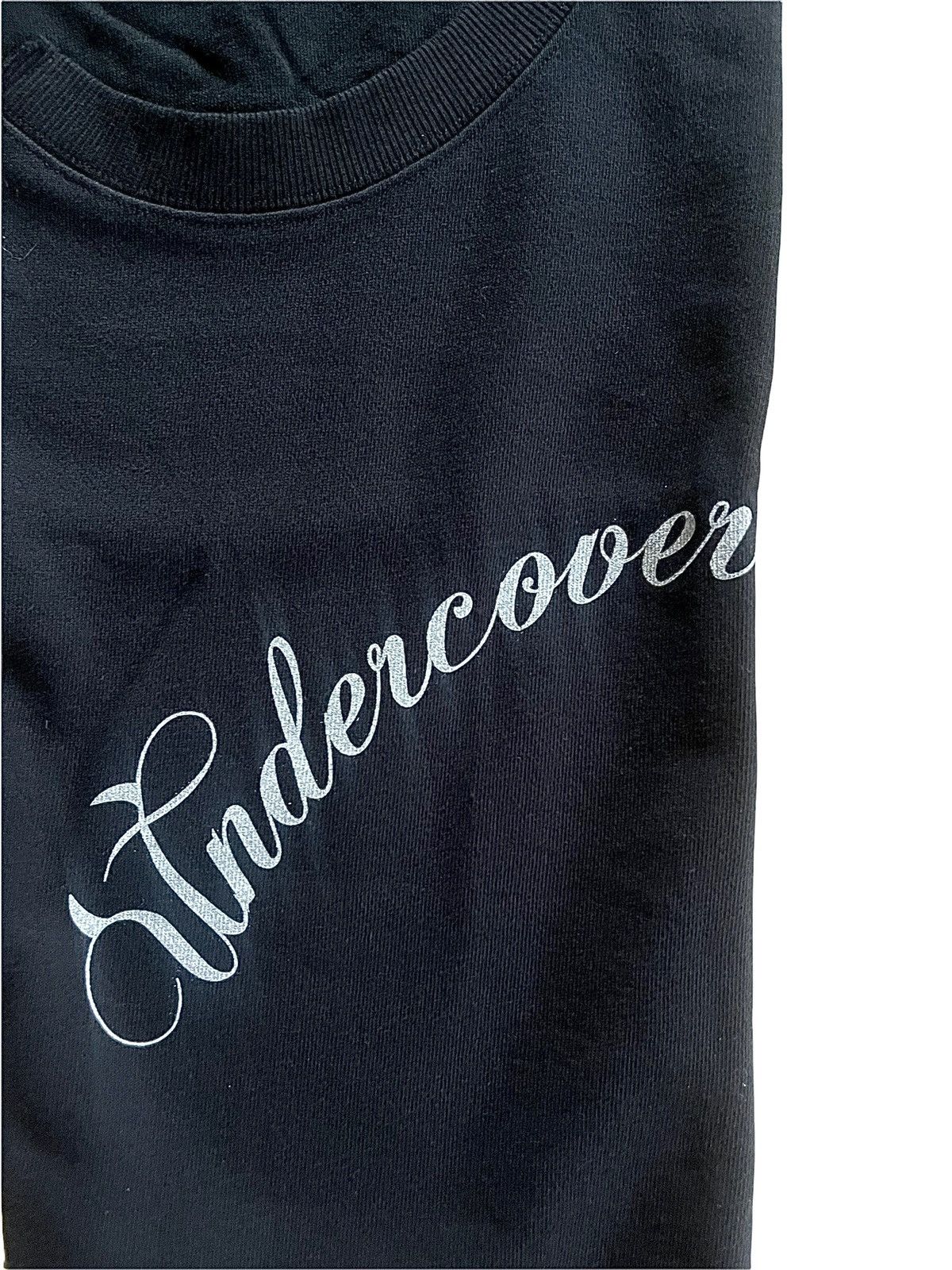 Undercover Undercoverism 2022 SS Docking Denim and Sweat hybrid pants Size US 33 - 3 Thumbnail