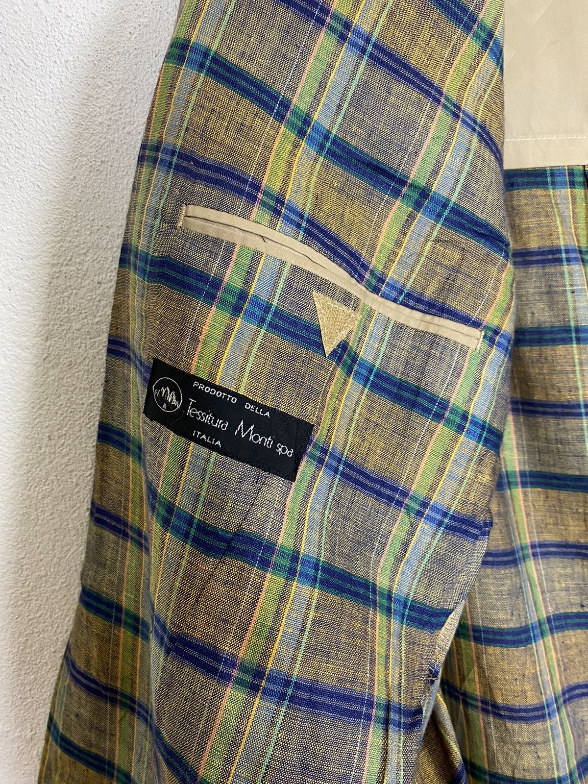 Designer × Flannel ALBERT-MAXIME GRASSIAN MILANO FLANNEL BLAZER Size US L / EU 52-54 / 3 - 10 Thumbnail