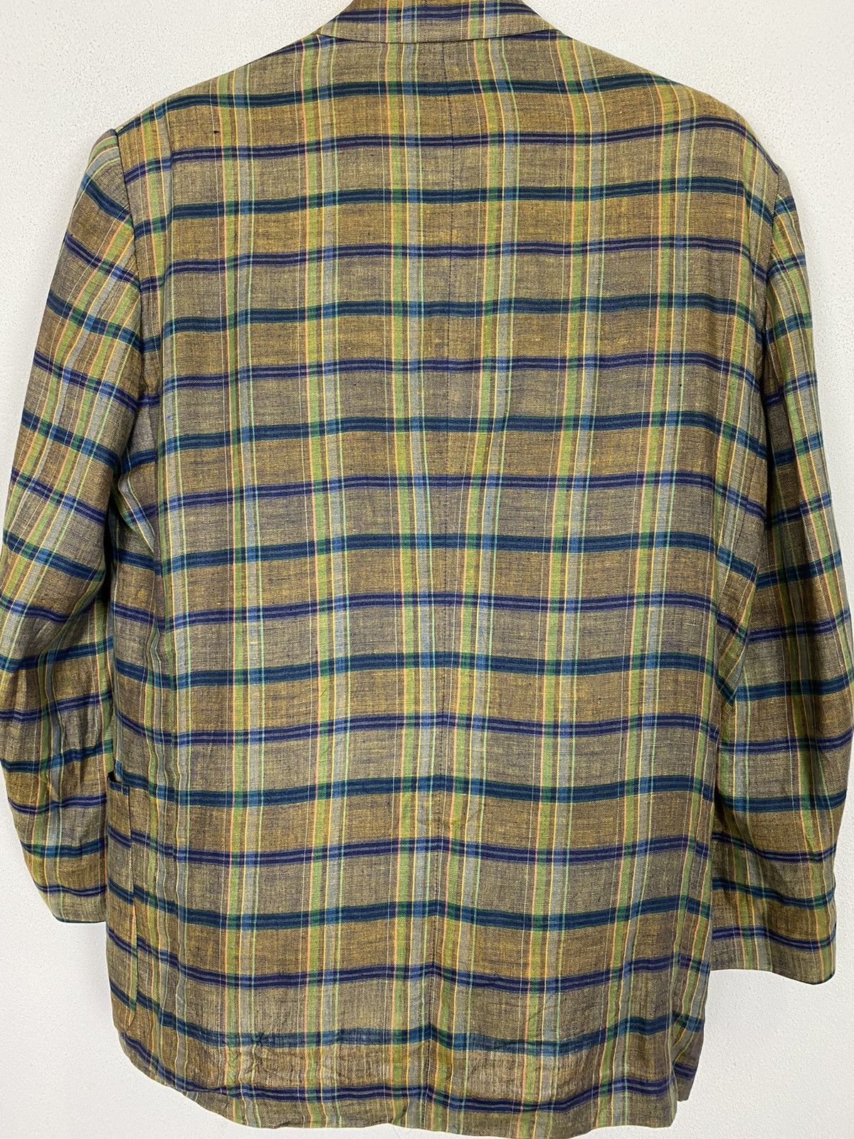 Designer × Flannel ALBERT-MAXIME GRASSIAN MILANO FLANNEL BLAZER Size US L / EU 52-54 / 3 - 7 Thumbnail