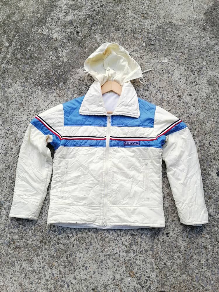 Japanese Brand × Mizuno × Vintage Vintage Mizuno Perceval Puffer Jacket Size US S / EU 44-46 / 1 - 1 Thumbnail