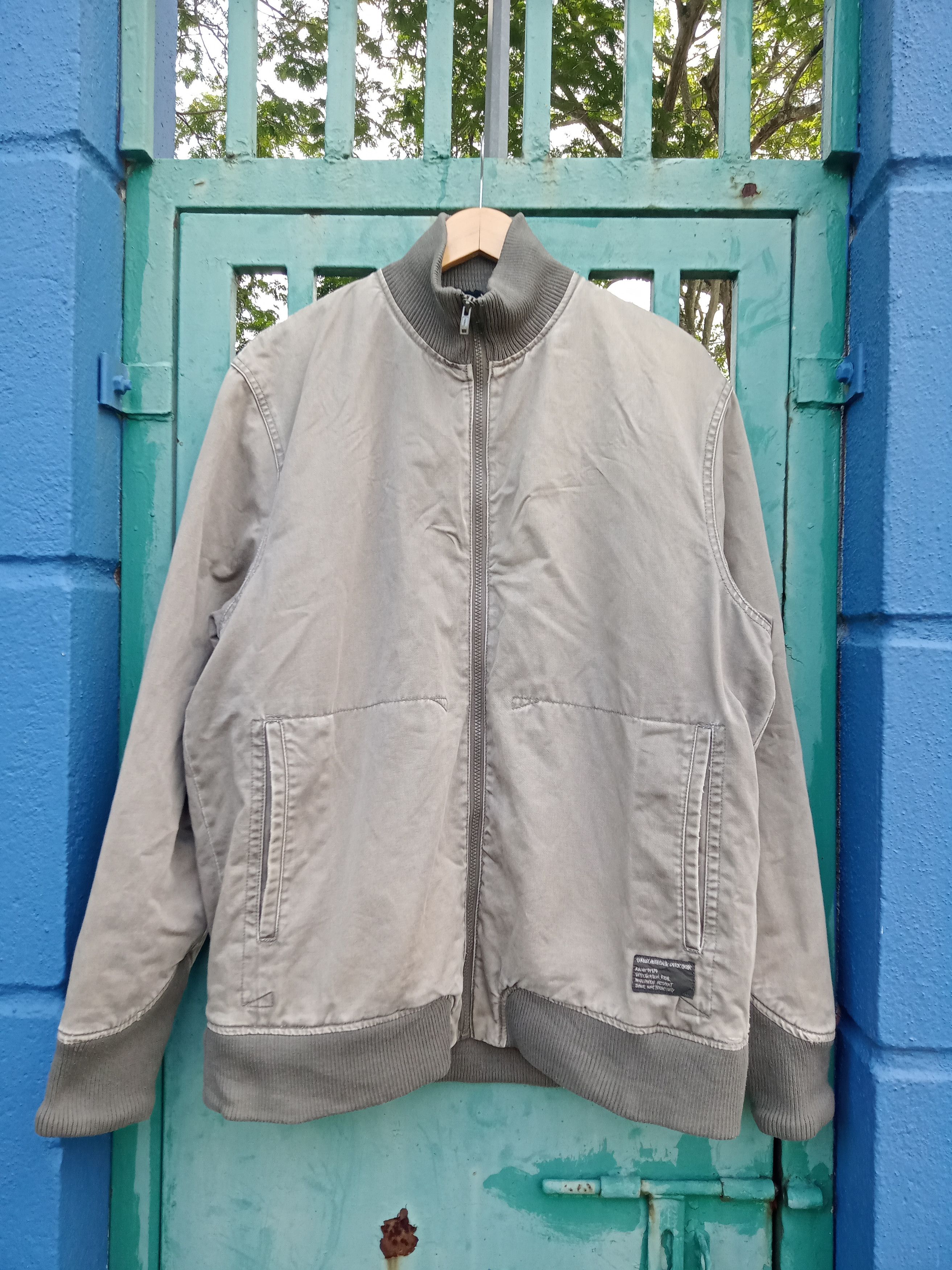 00’s old stussy Ma-1 Wool Bomber Jacket Streetwear × Stussy Stussy early 2000s wool bomber MA-1
