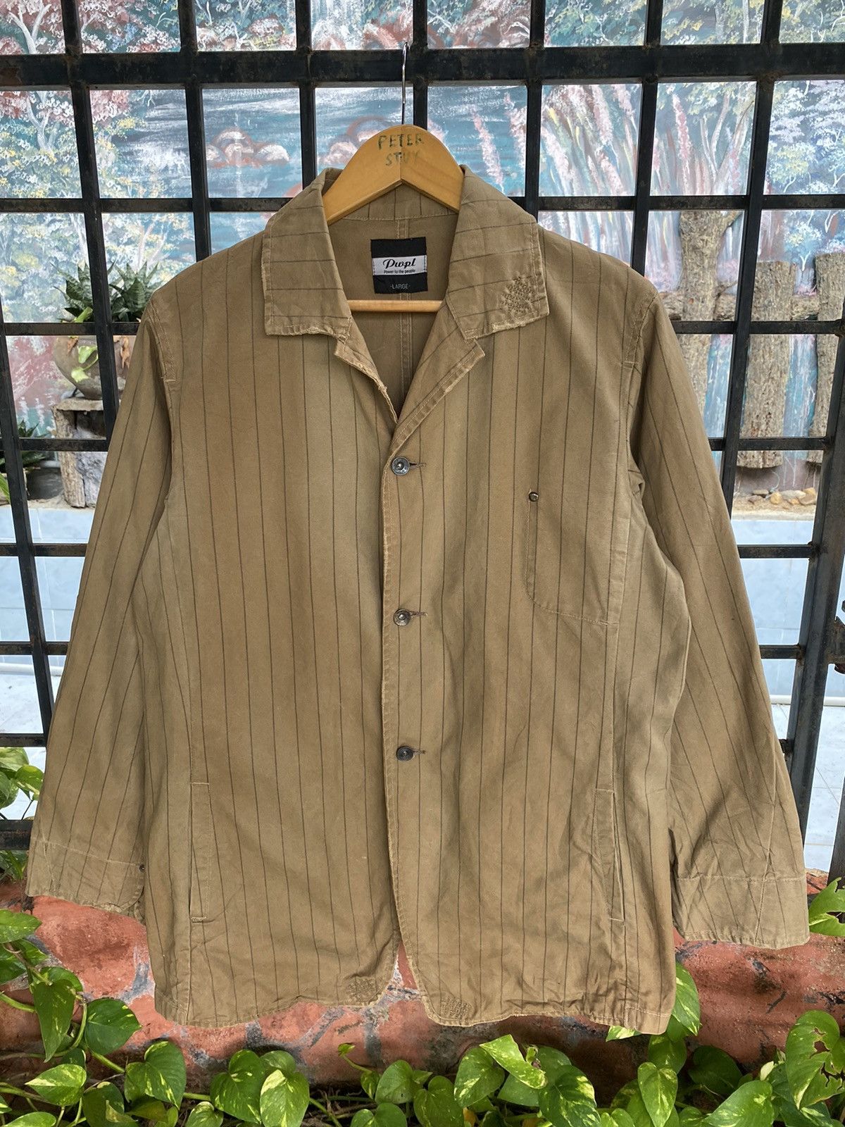 Designer × Japanese Brand 🔥SALE🔥 POWER TO THE PEOPLE CORE WORKER JACKET Size US L / EU 52-54 / 3 - 1 Thumbnail