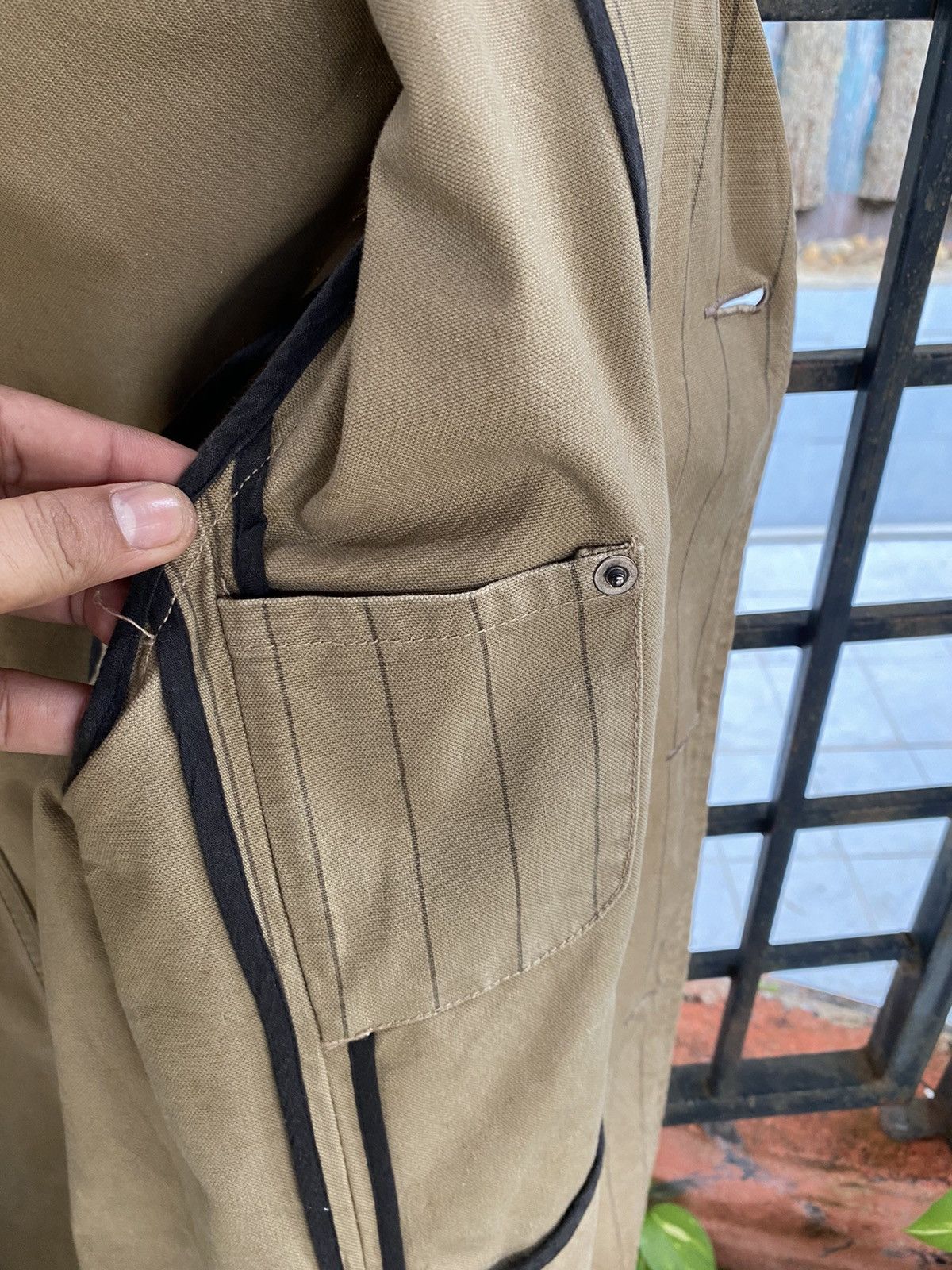 Designer × Japanese Brand 🔥SALE🔥 POWER TO THE PEOPLE CORE WORKER JACKET Size US L / EU 52-54 / 3 - 9 Thumbnail
