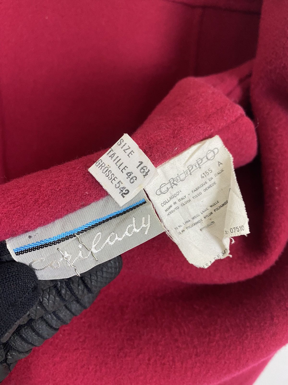 Designer GK124 GRUPPO COAT MADE IN ITALY NICE FOR STYLE-GK124 Size US L / EU 52-54 / 3 - 7 Thumbnail