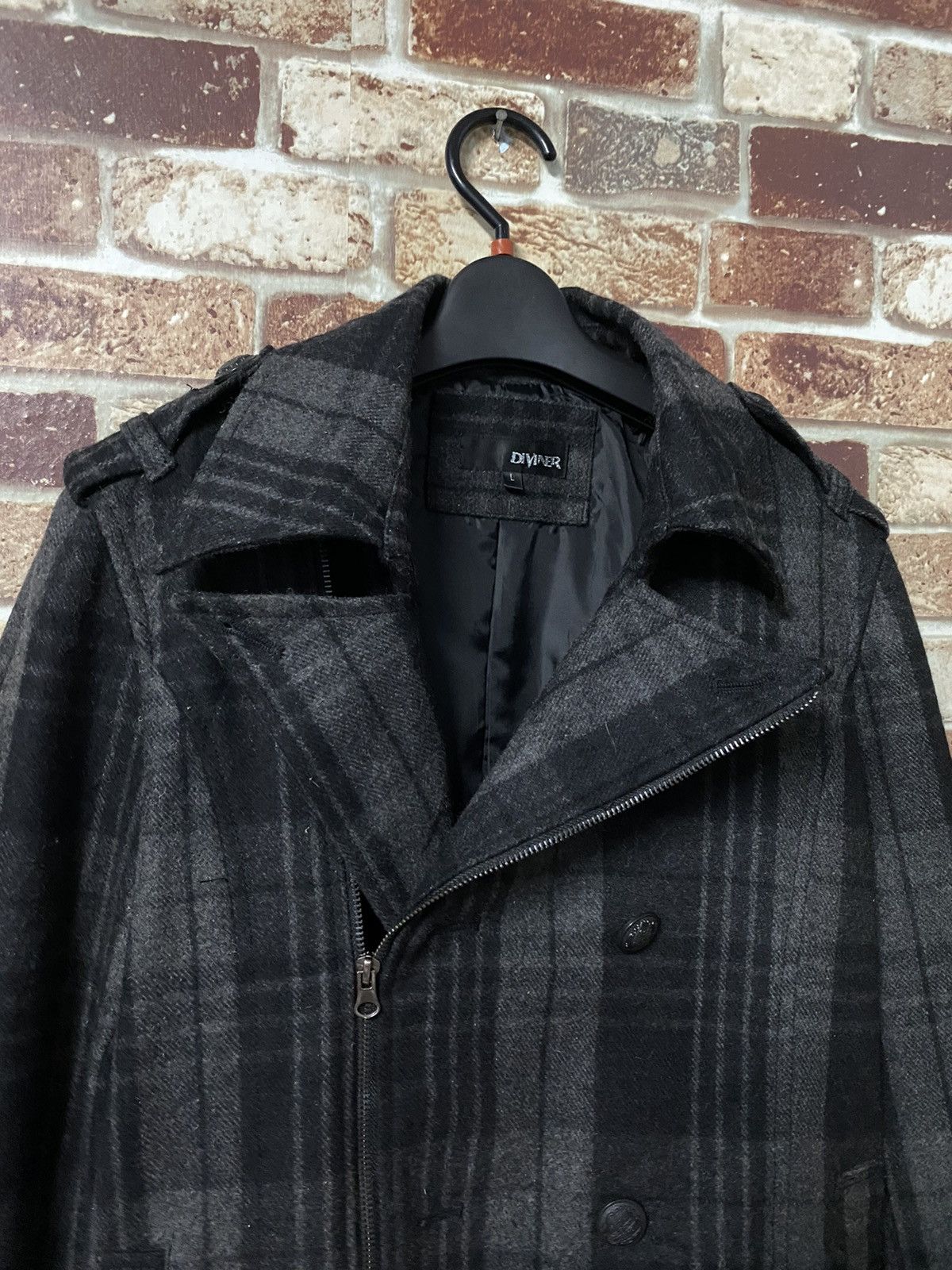 Designer × Japanese Brand DIVINER BIKER JACKET NICE STYLE Size US L / EU 52-54 / 3 - 4 Thumbnail
