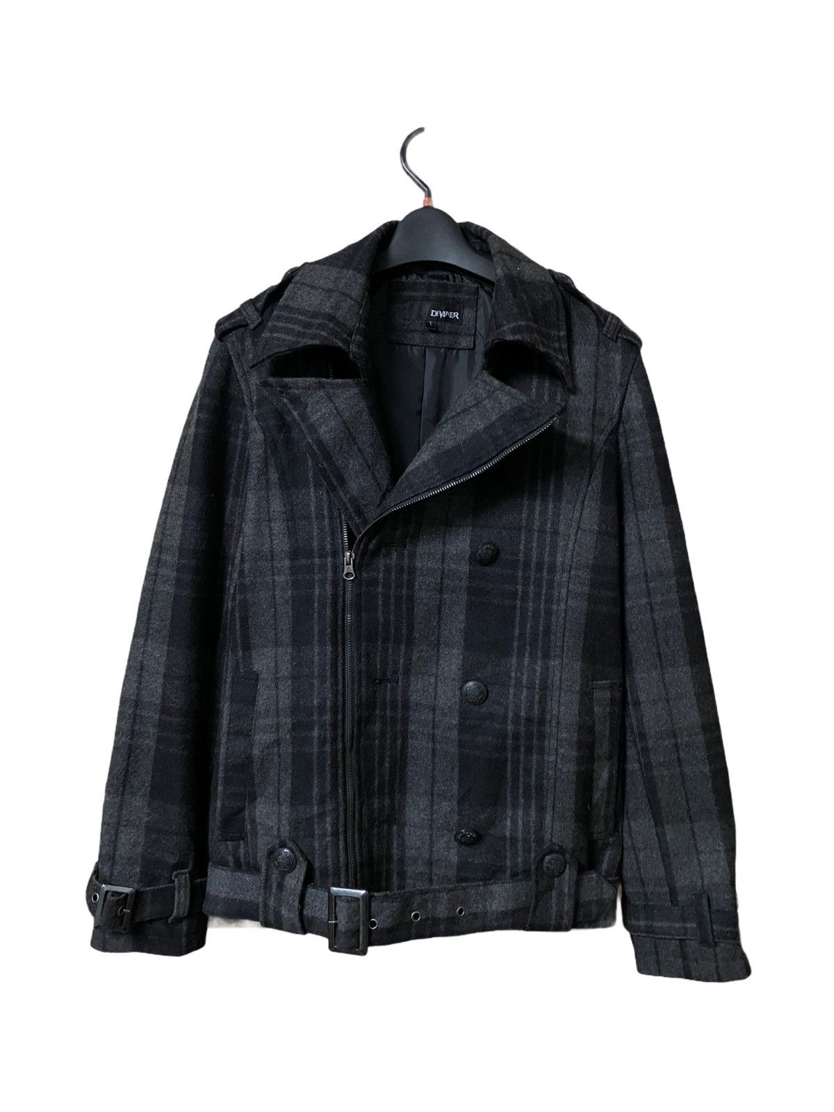 Designer × Japanese Brand DIVINER BIKER JACKET NICE STYLE Size US L / EU 52-54 / 3 - 1 Thumbnail