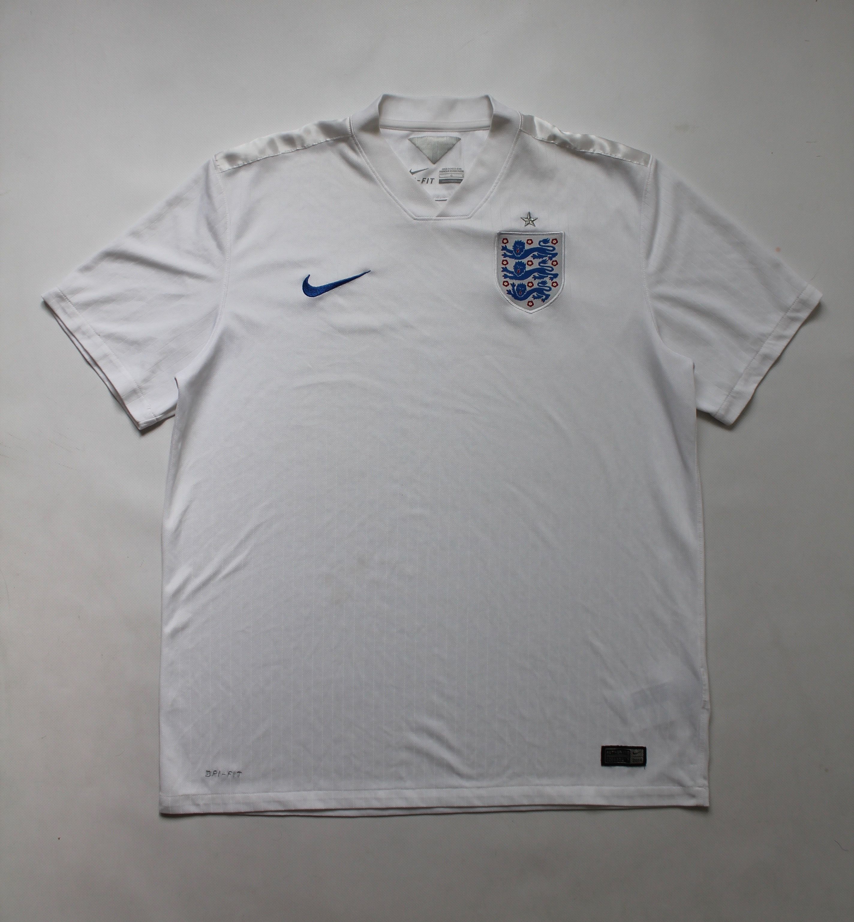 Nike 2014 - 2016 Nike England National Team Homme Jersey Shirt Size US L / EU 52-54 / 3 - 9 Thumbnail