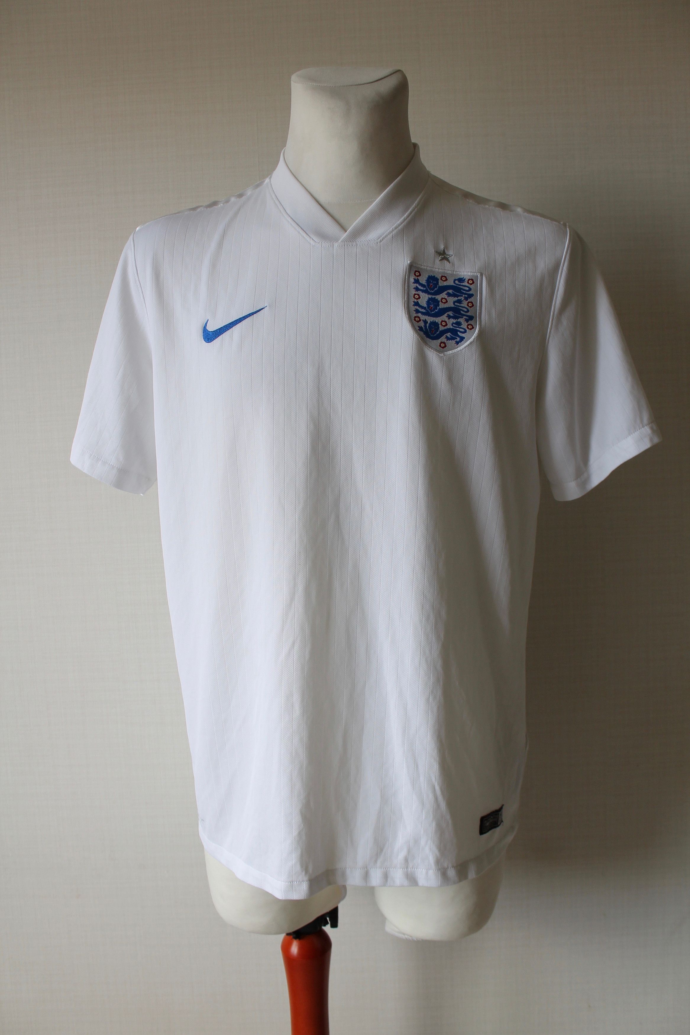 Nike 2014 - 2016 Nike England National Team Homme Jersey Shirt Size US L / EU 52-54 / 3 - 7 Thumbnail