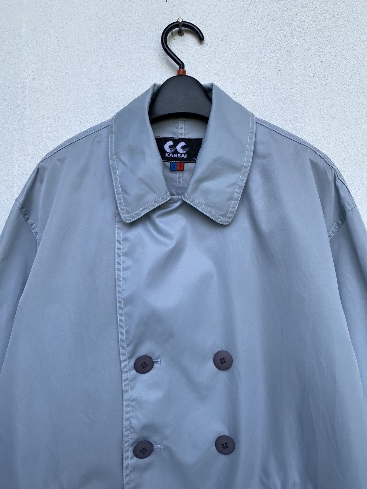 Designer × Kansai Yamamoto × Vintage VINTAGE CC KANSAI YAMAMOTO NYLON JACKET Size US L / EU 52-54 / 3 - 5 Thumbnail