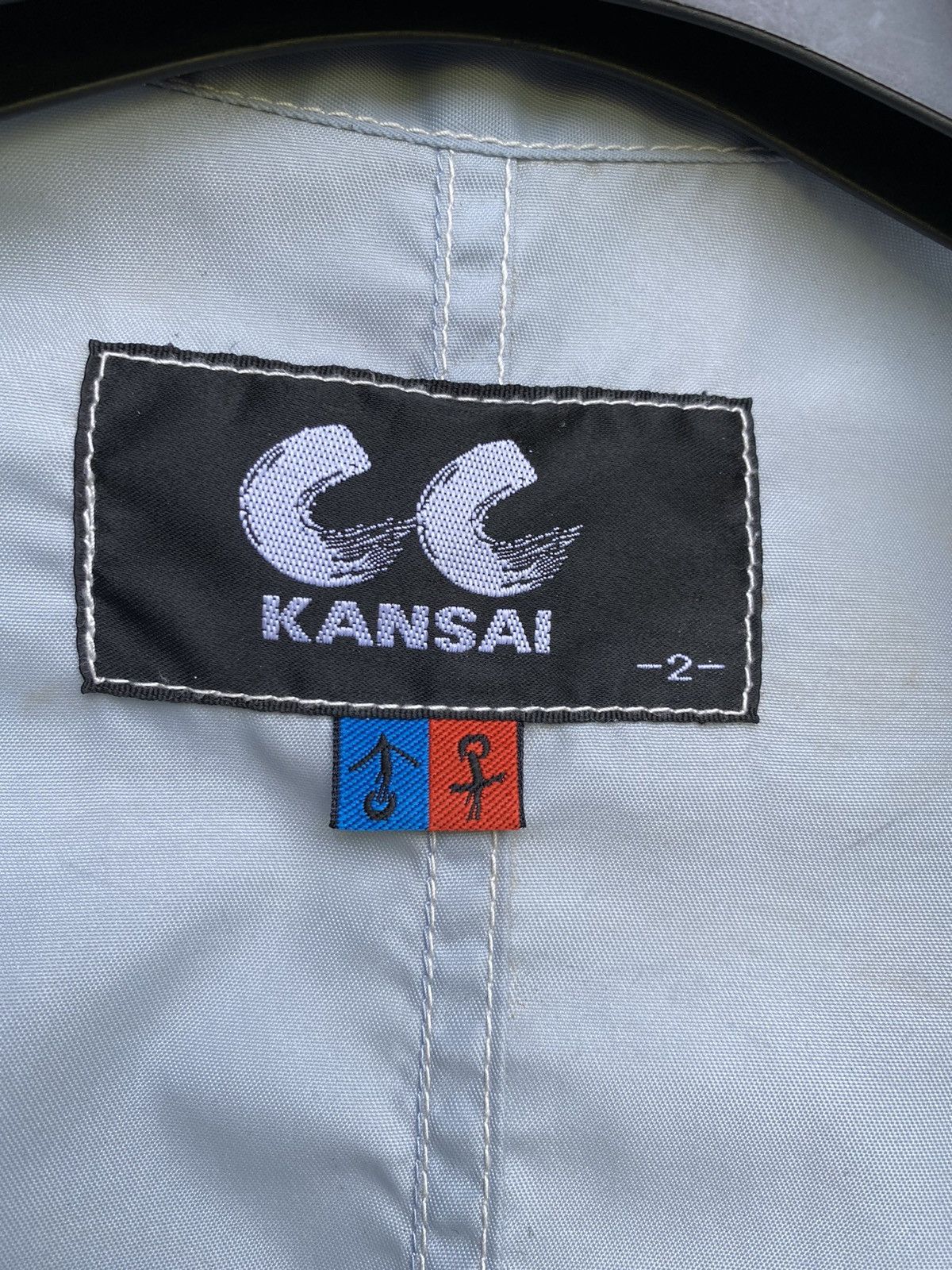 Designer × Kansai Yamamoto × Vintage VINTAGE CC KANSAI YAMAMOTO NYLON JACKET Size US L / EU 52-54 / 3 - 10 Thumbnail