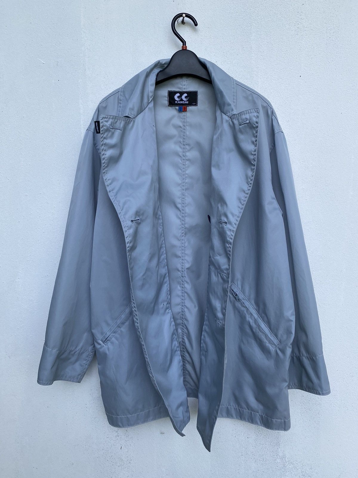 Designer × Kansai Yamamoto × Vintage VINTAGE CC KANSAI YAMAMOTO NYLON JACKET Size US L / EU 52-54 / 3 - 3 Thumbnail