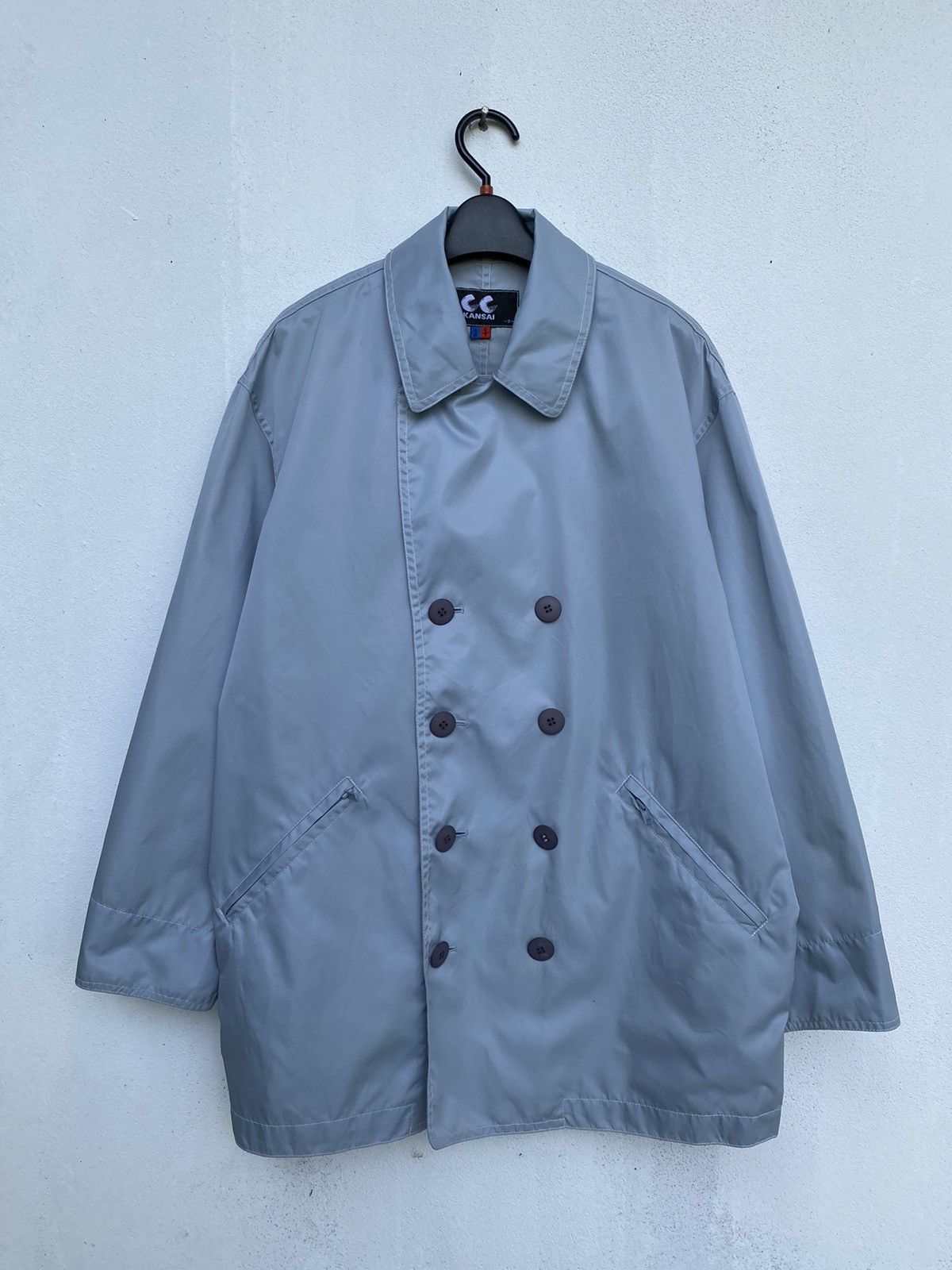 Designer × Kansai Yamamoto × Vintage VINTAGE CC KANSAI YAMAMOTO NYLON JACKET Size US L / EU 52-54 / 3 - 2 Thumbnail