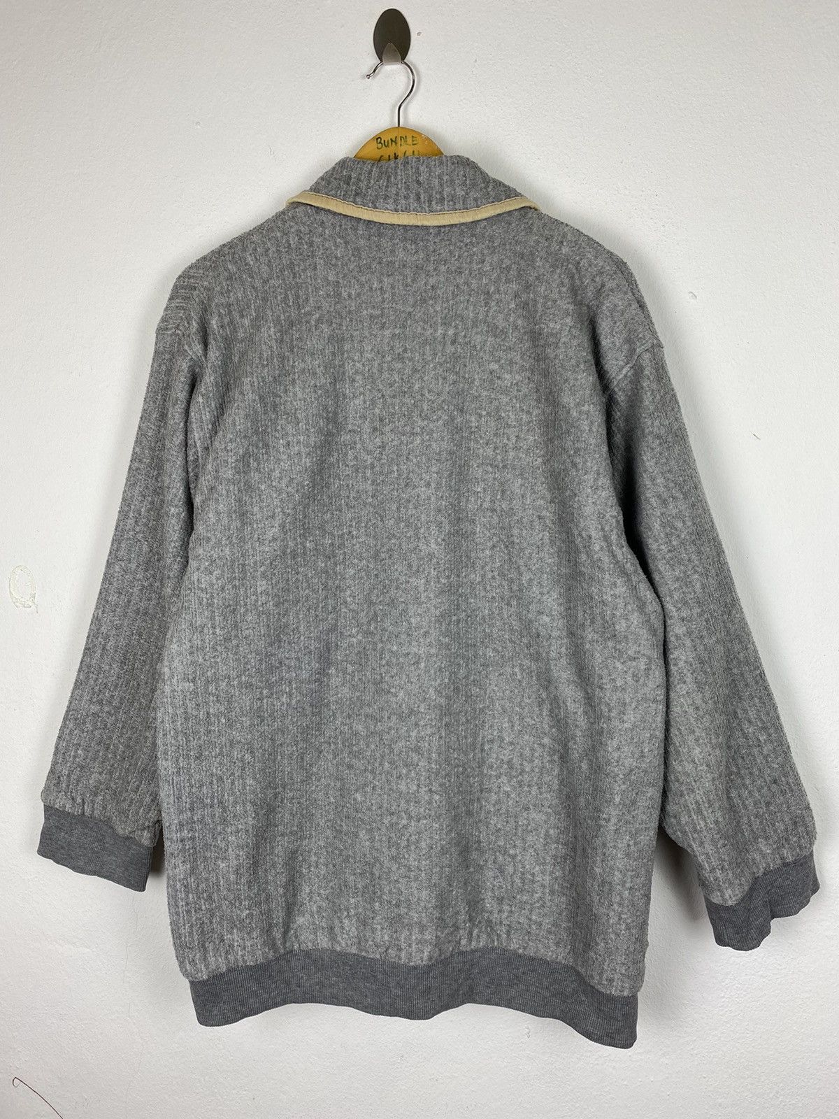 Designer Gianni Valentino Fleece Jacket - Large Size Size US L / EU 52-54 / 3 - 3 Thumbnail