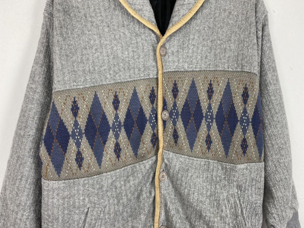 Designer Gianni Valentino Fleece Jacket - Large Size Size US L / EU 52-54 / 3 - 5 Thumbnail