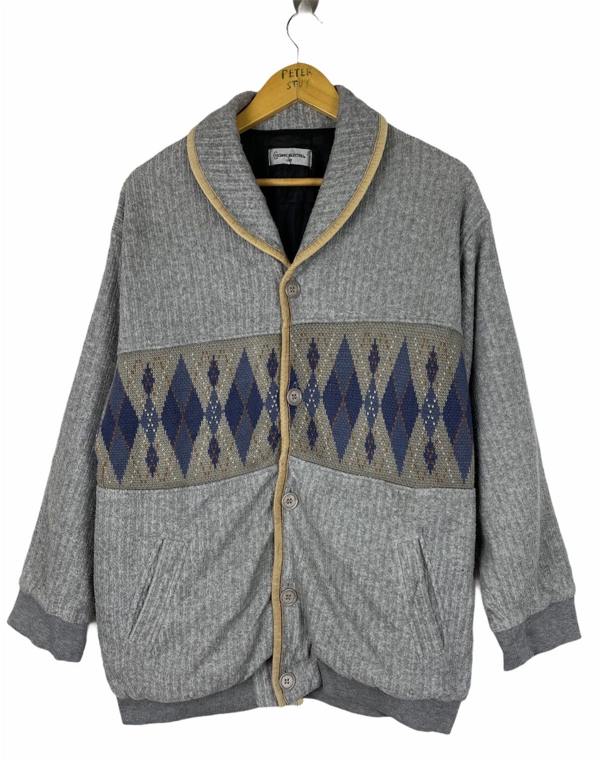 Gianni Valentino Fleece Jacket - Large Size