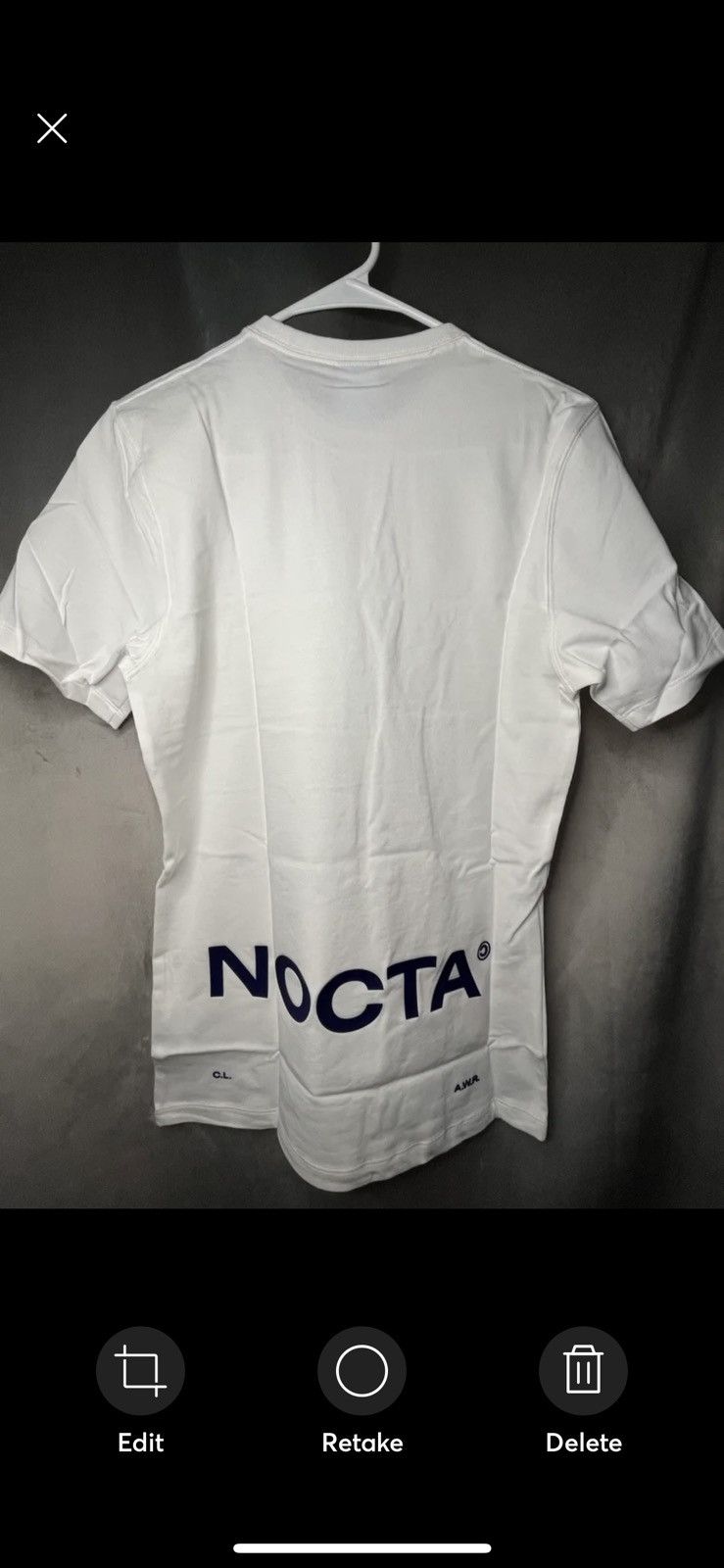 Drake Nike x Drake Nocta Tee DJ5948-100 Size US XS / EU 42 / 0 - 3 Thumbnail