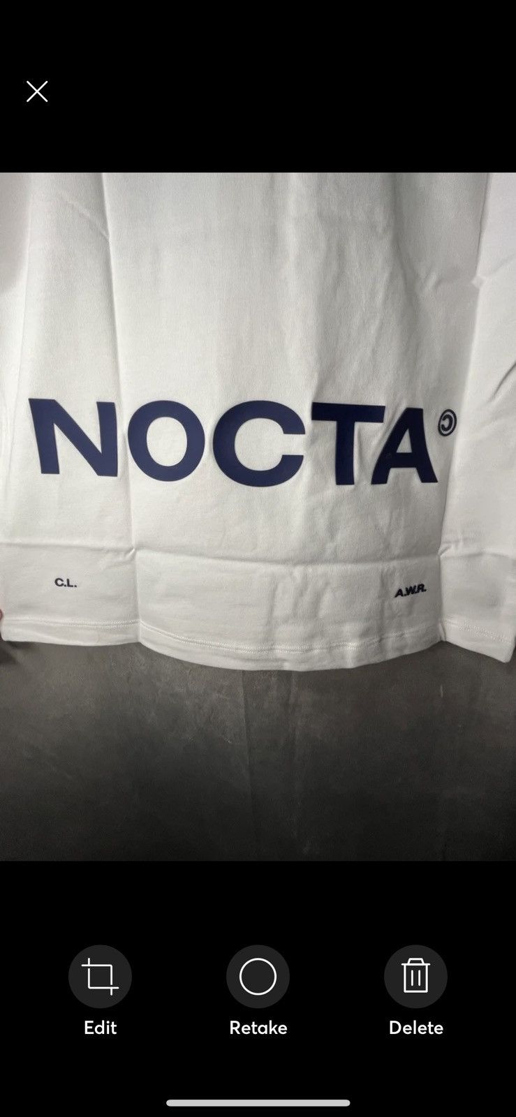 Drake Nike x Drake Nocta Tee DJ5948-100 Size US XS / EU 42 / 0 - 1 Thumbnail