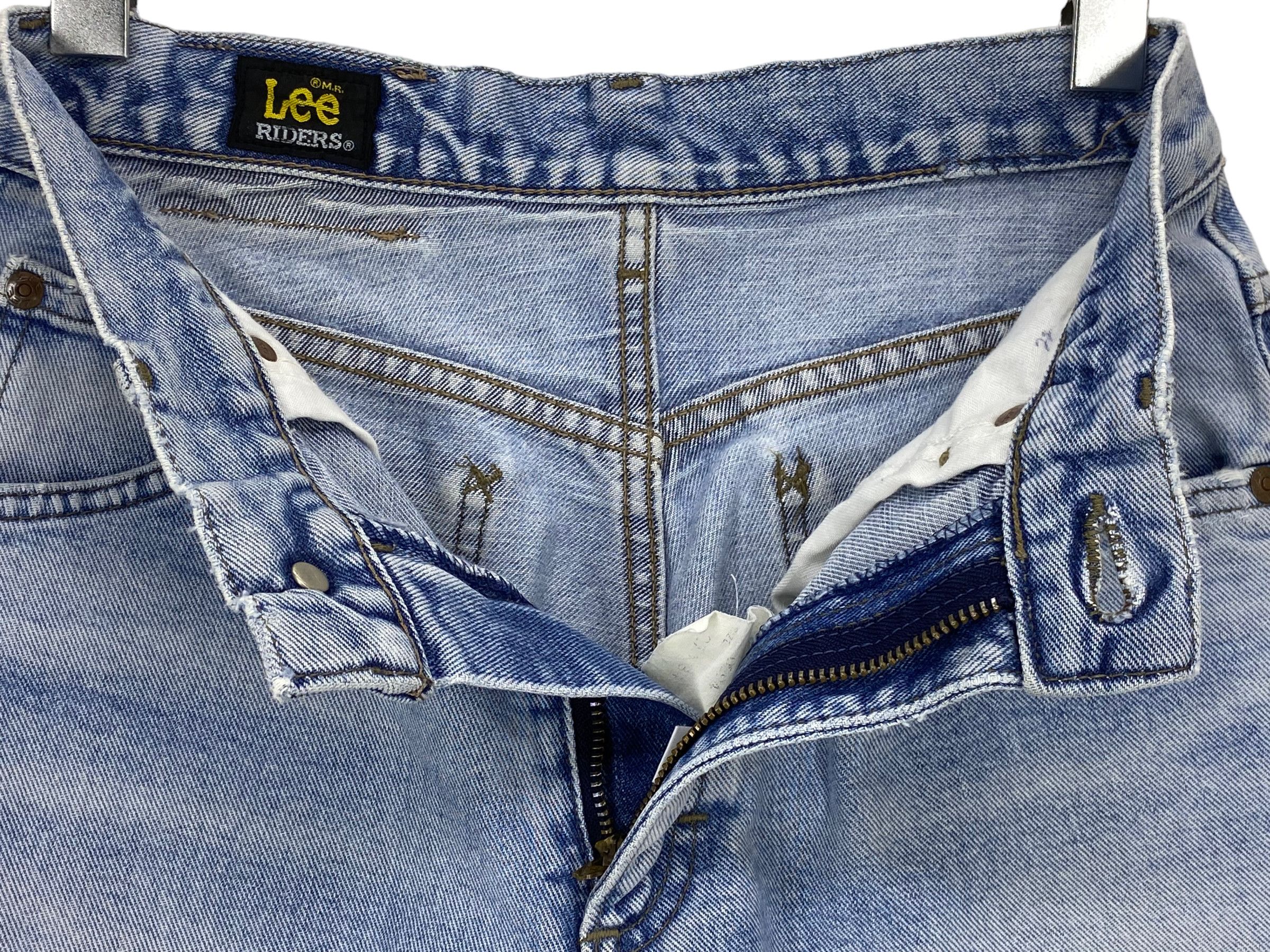Cowboy Equipment 90s Lee x Cowboy Equipment Mom Jeans Light Blue High Waist Size 25" / US 0 / IT 36 - 4 Thumbnail