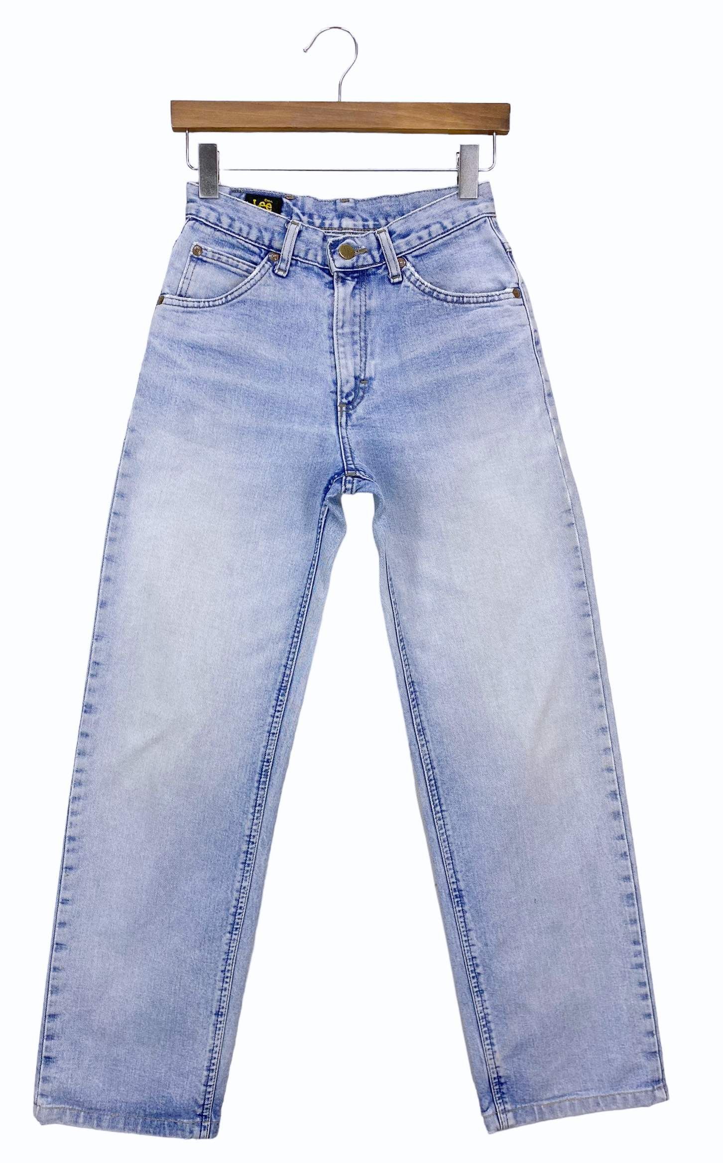 Cowboy Equipment 90s Lee x Cowboy Equipment Mom Jeans Light Blue High Waist Size 25" / US 0 / IT 36 - 2 Thumbnail