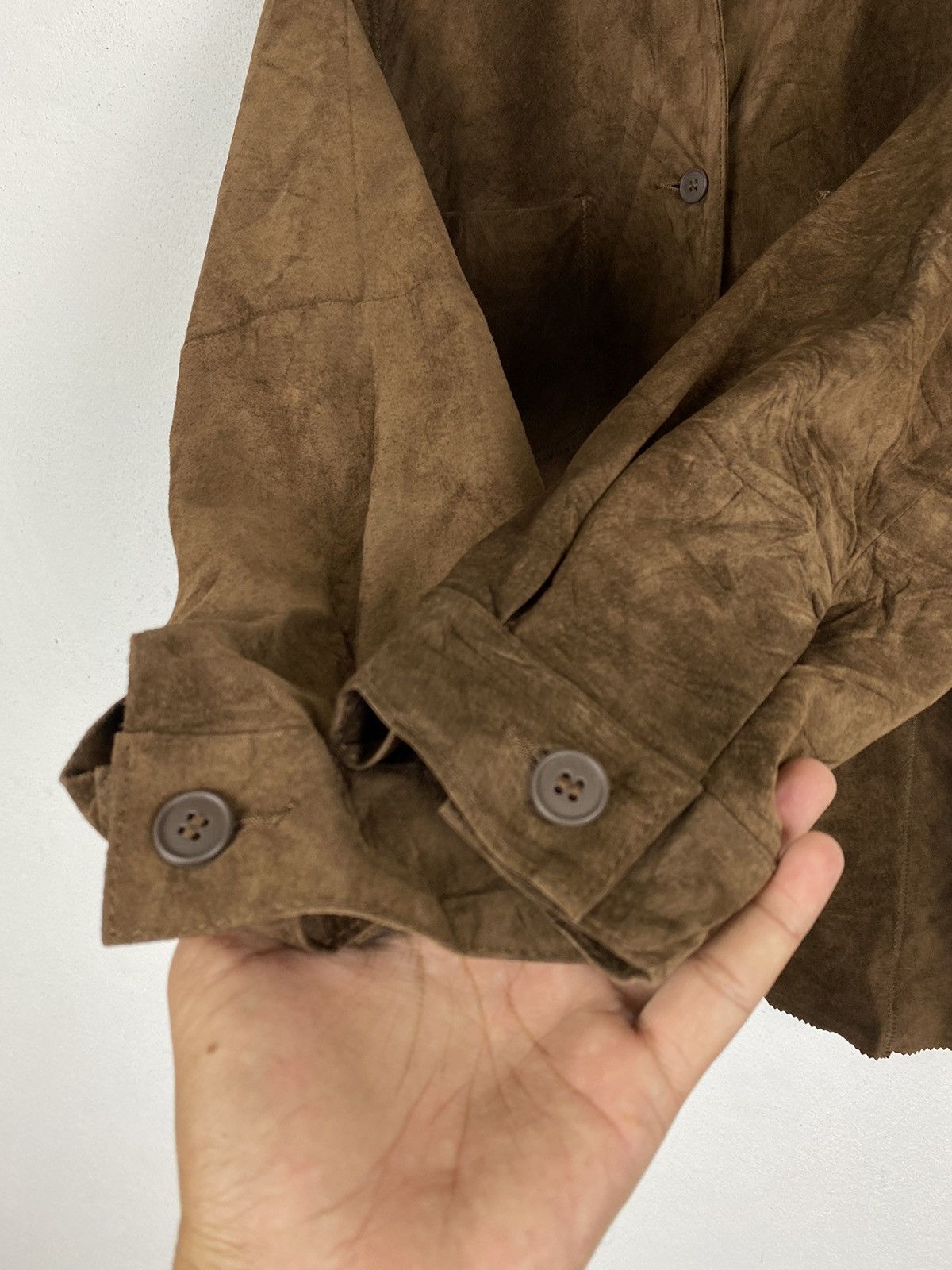 Designer × Leather MARINA SPORT LEATHER JACKET Size US L / EU 52-54 / 3 - 5 Thumbnail