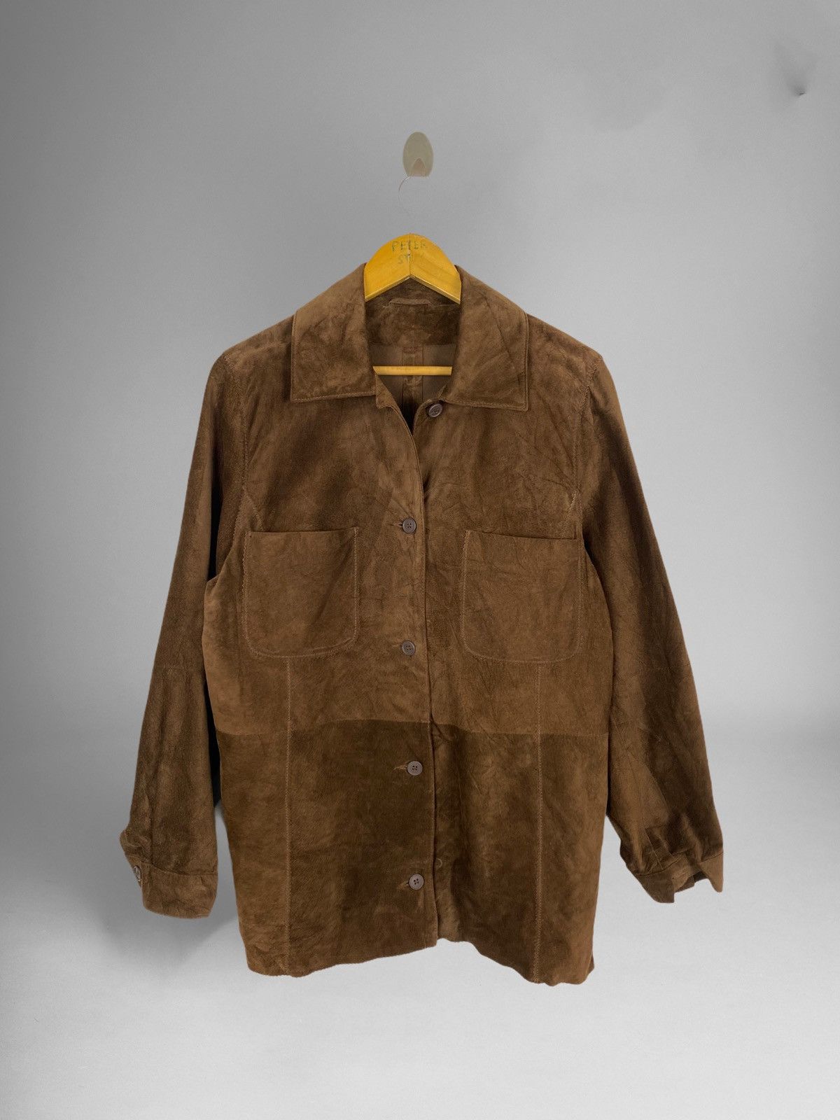 Designer × Leather MARINA SPORT LEATHER JACKET Size US L / EU 52-54 / 3 - 1 Thumbnail